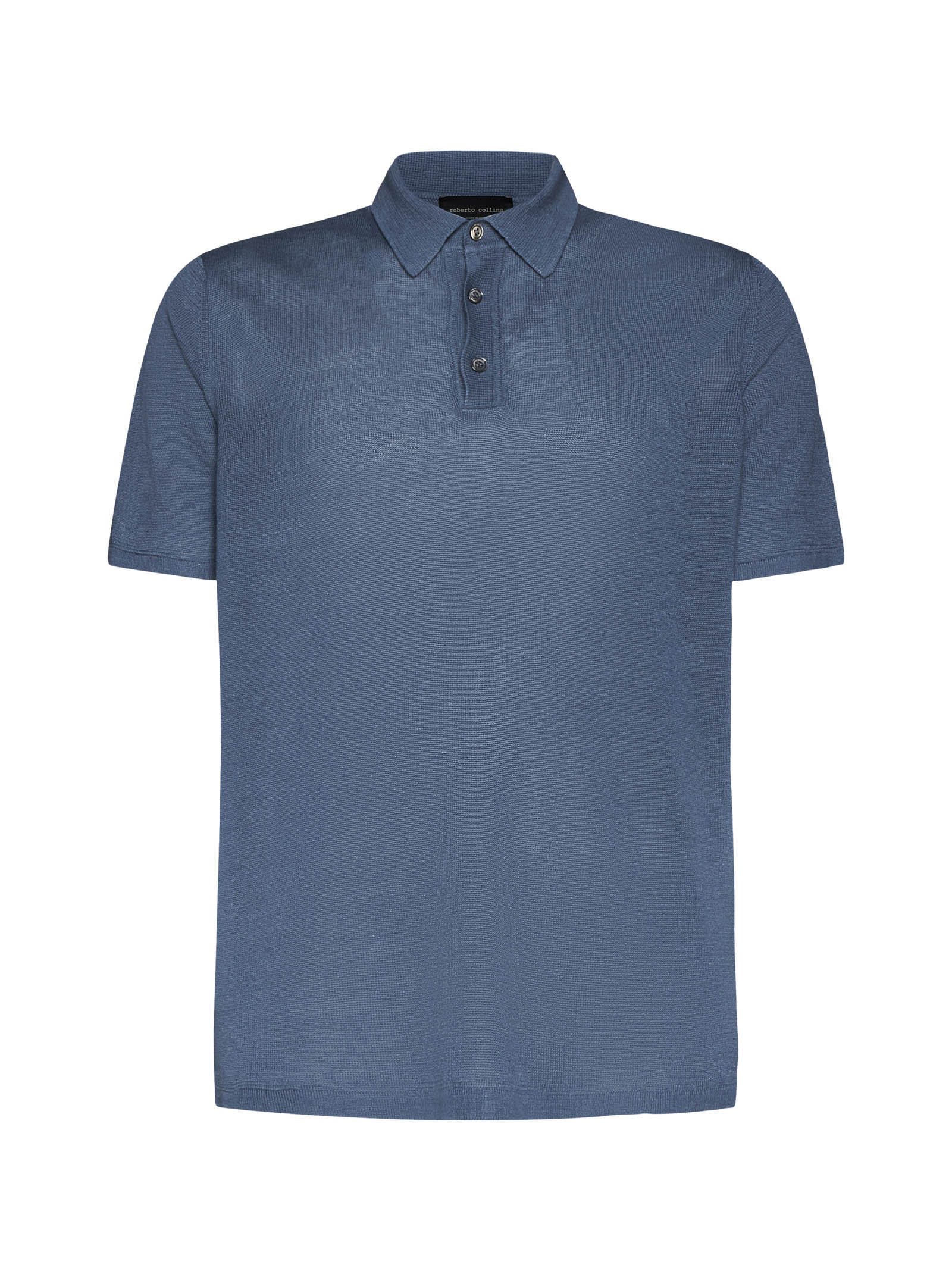 Shop Roberto Collina Polo Shirt In Denim