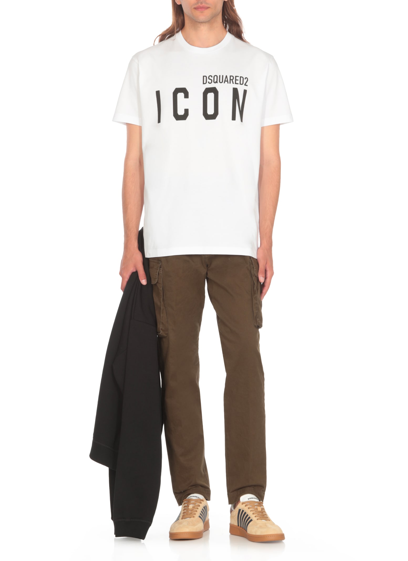 DSQUARED2 LOGO PRINT T-SHIRT