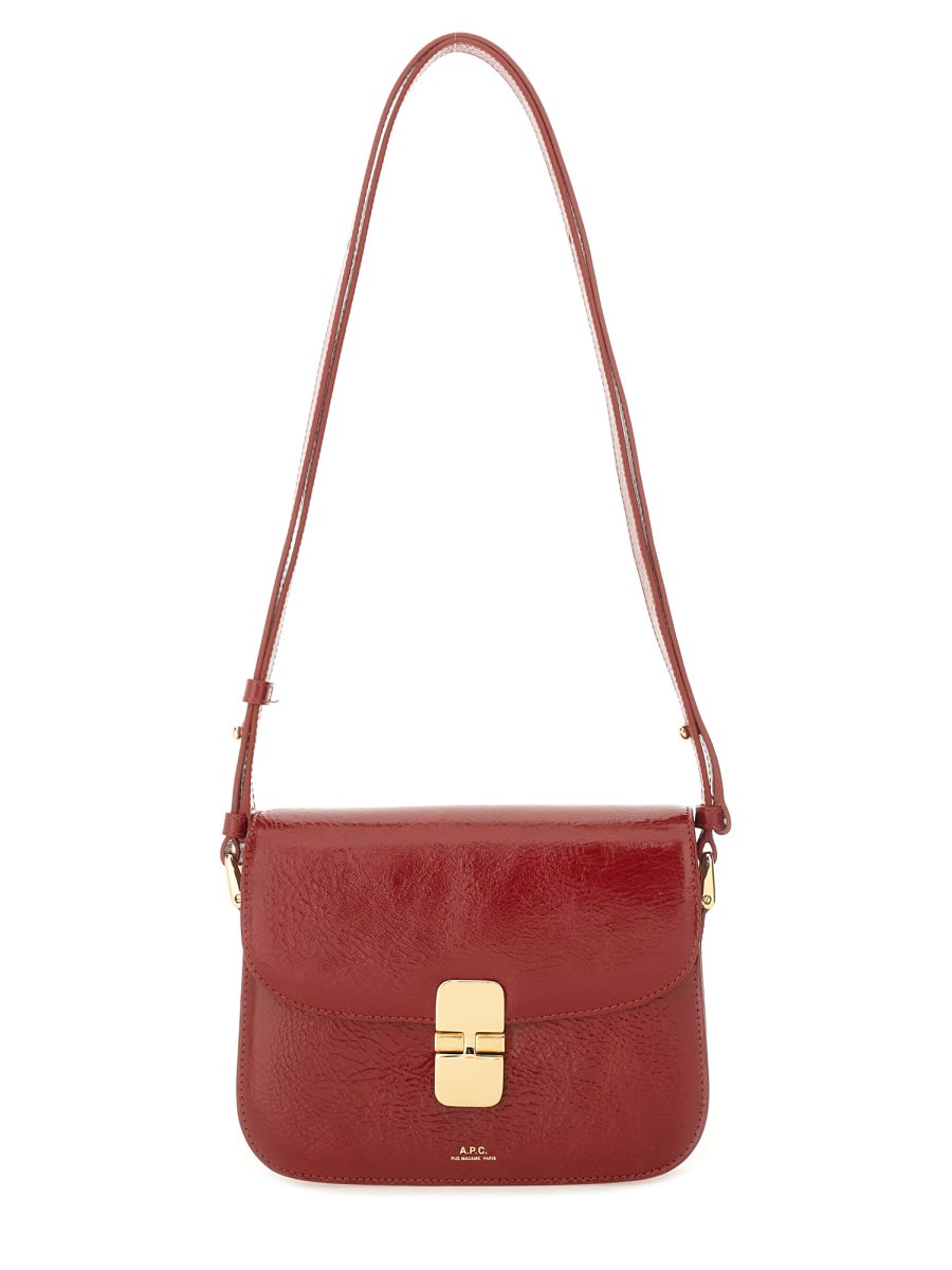 Apc Small Grace Bag In Red