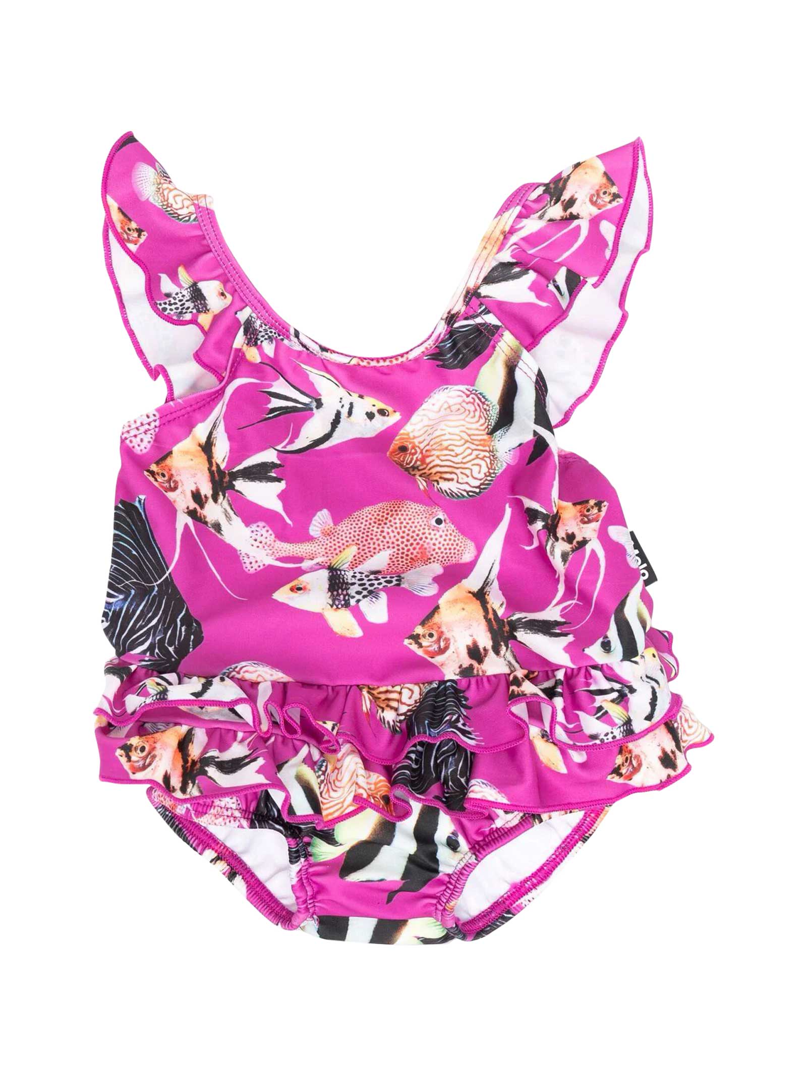 Molo Kids Fuchsia One-piece Swimsuit