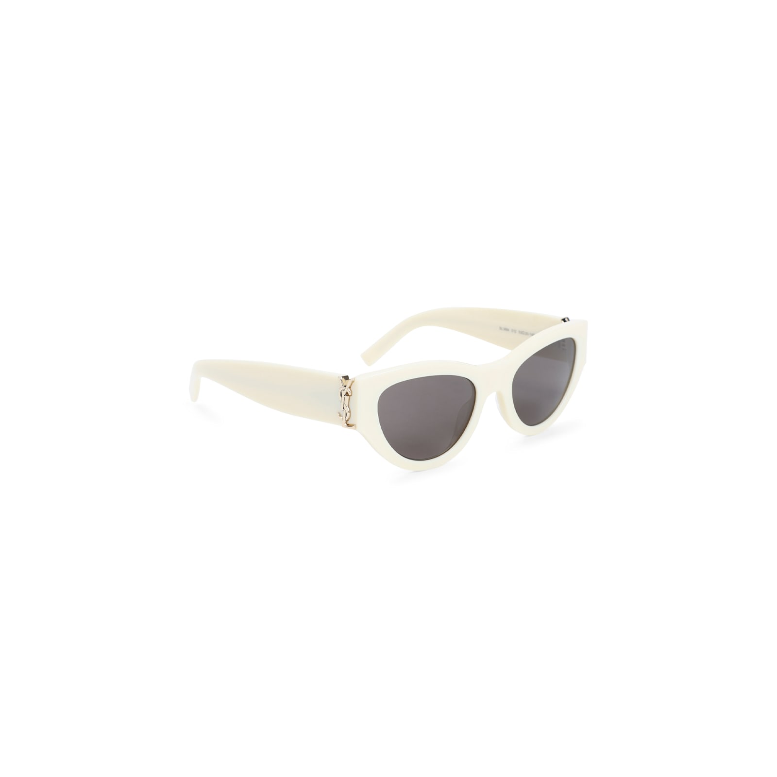 Saint Laurent Sl M94 Sunglasses In White