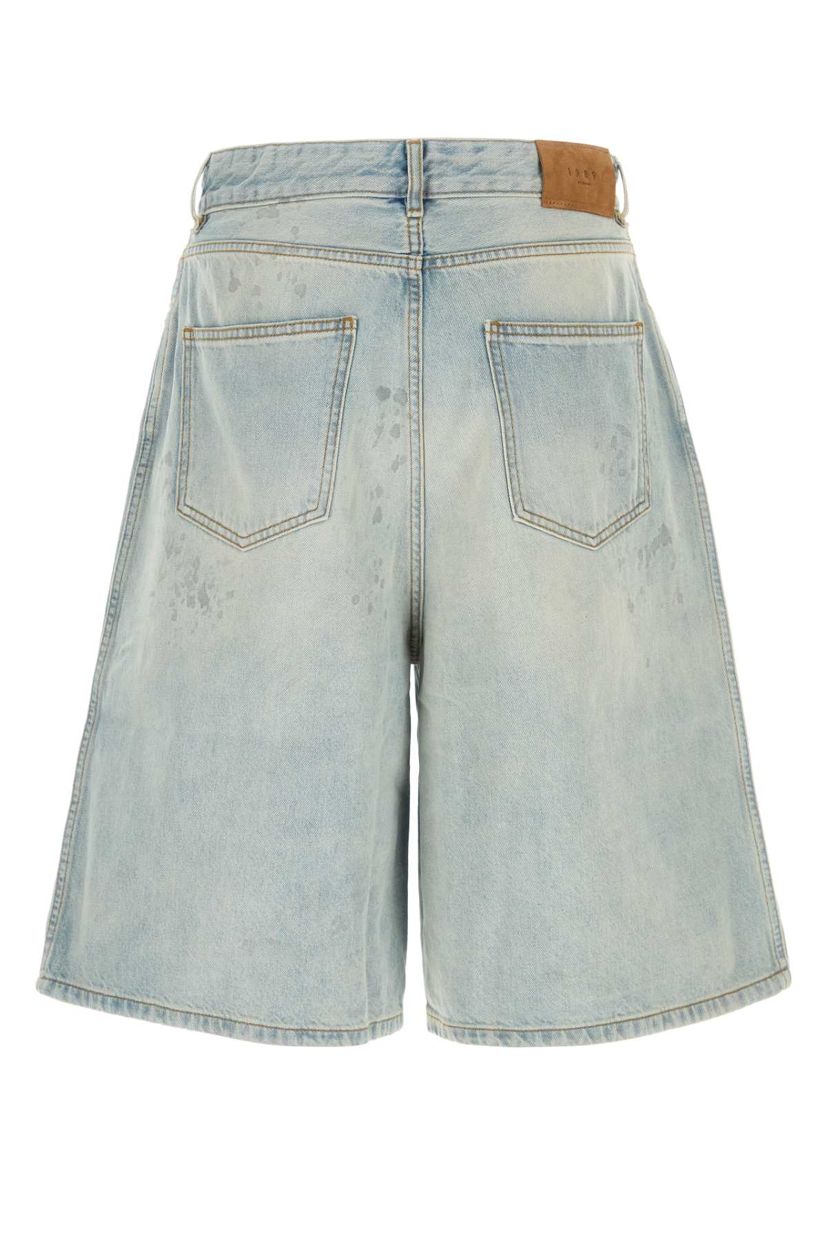 1989 Studio Denim Bermuda Shorts In Light Blue