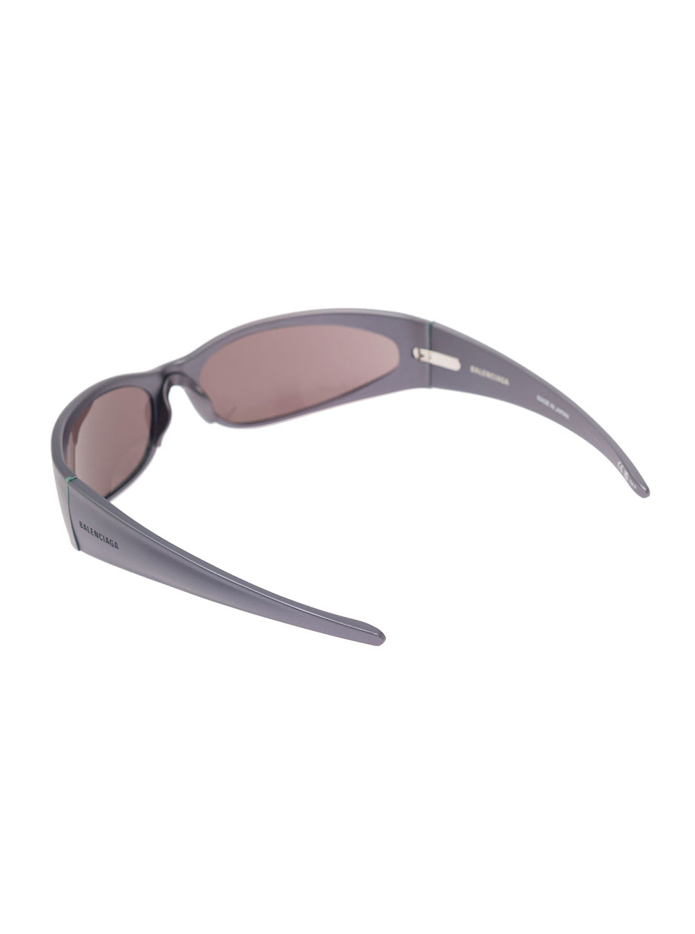 Balenciaga Grey Reverse Xpander 2.0 Rectangle With Logo In Aluminum Woman In 1452