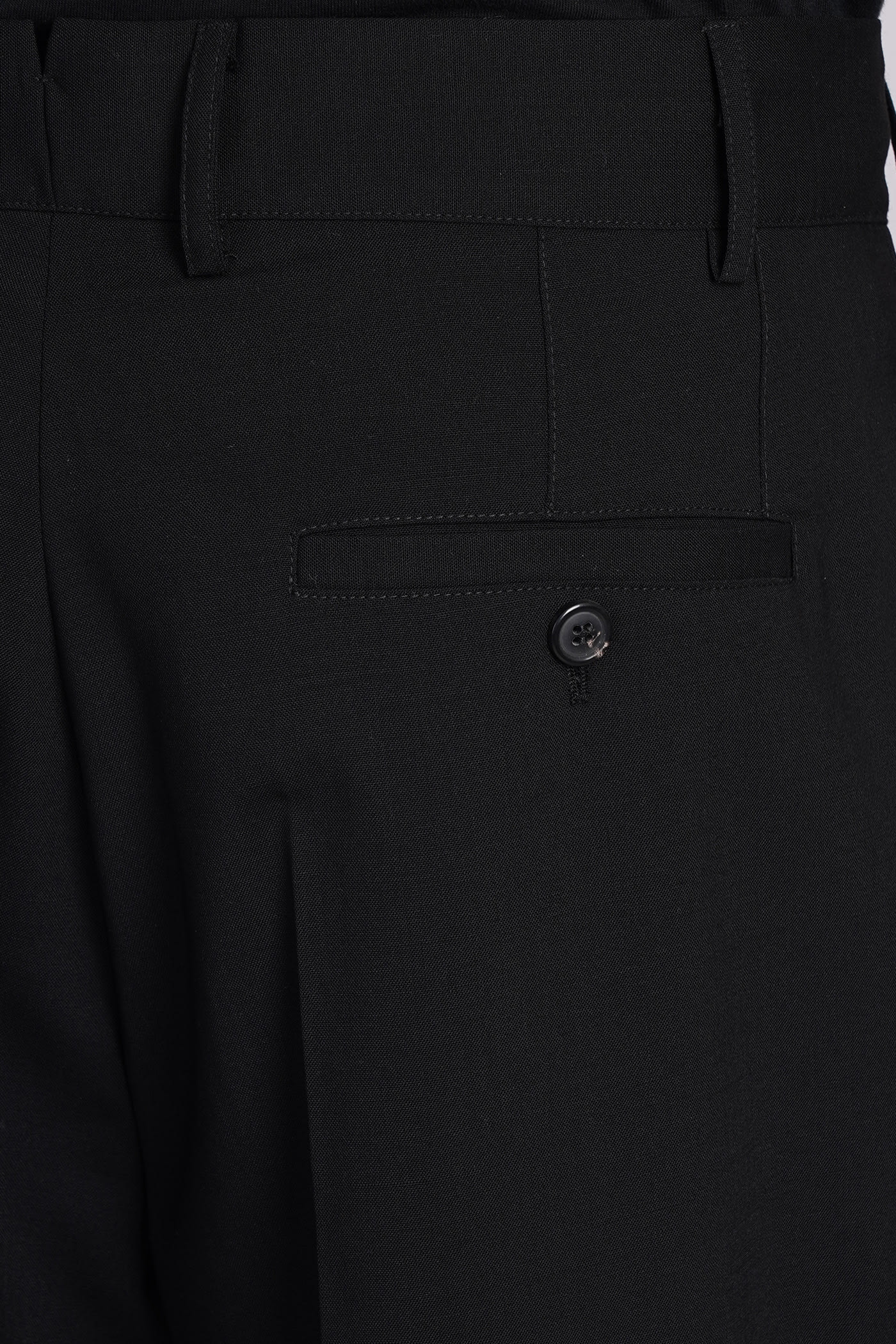 Shop Mauro Grifoni Pants In Black Wool
