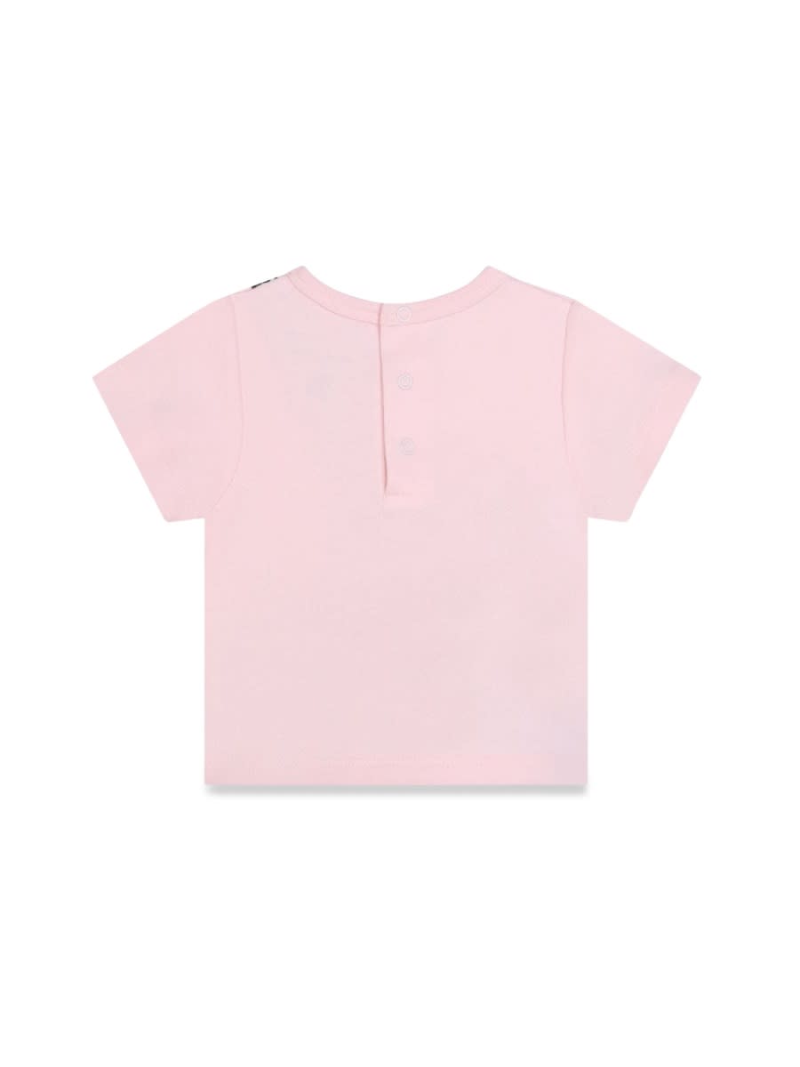 Shop Little Marc Jacobs Tee Shirt+short In Pink