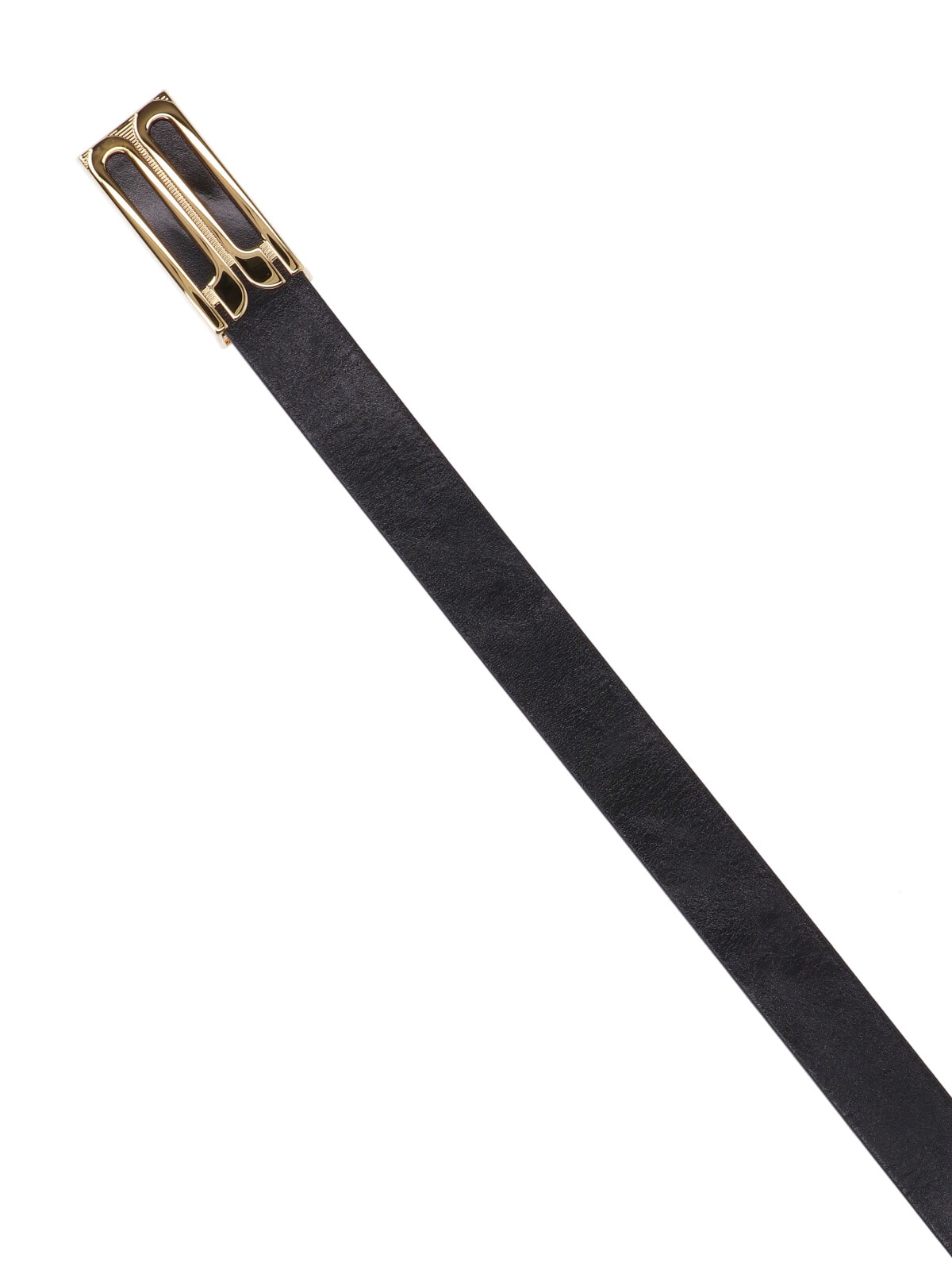 Shop Victoria Beckham Frame Logo Belt In Black