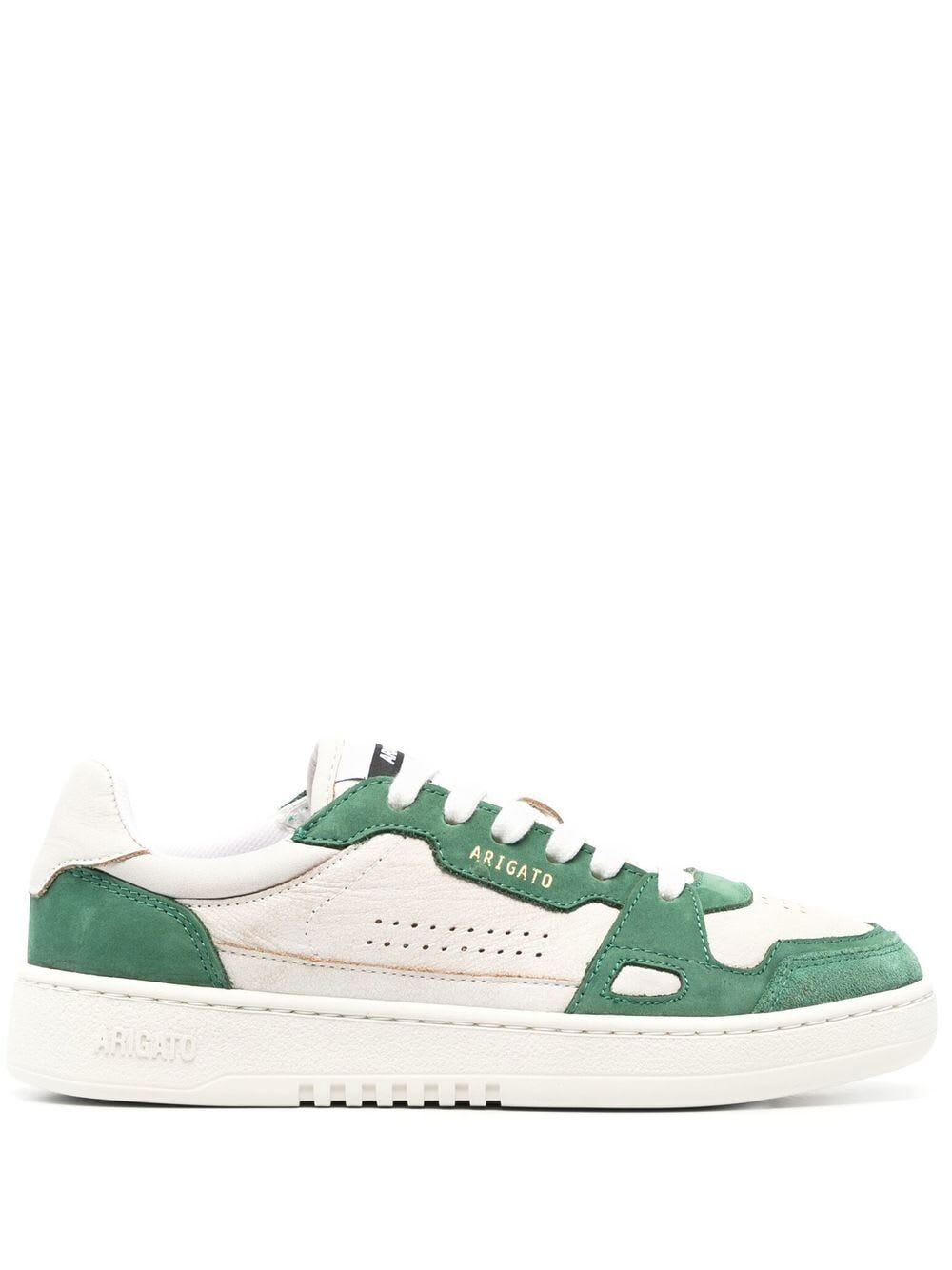 Shop Axel Arigato Dice Lo Sneaker In White Green