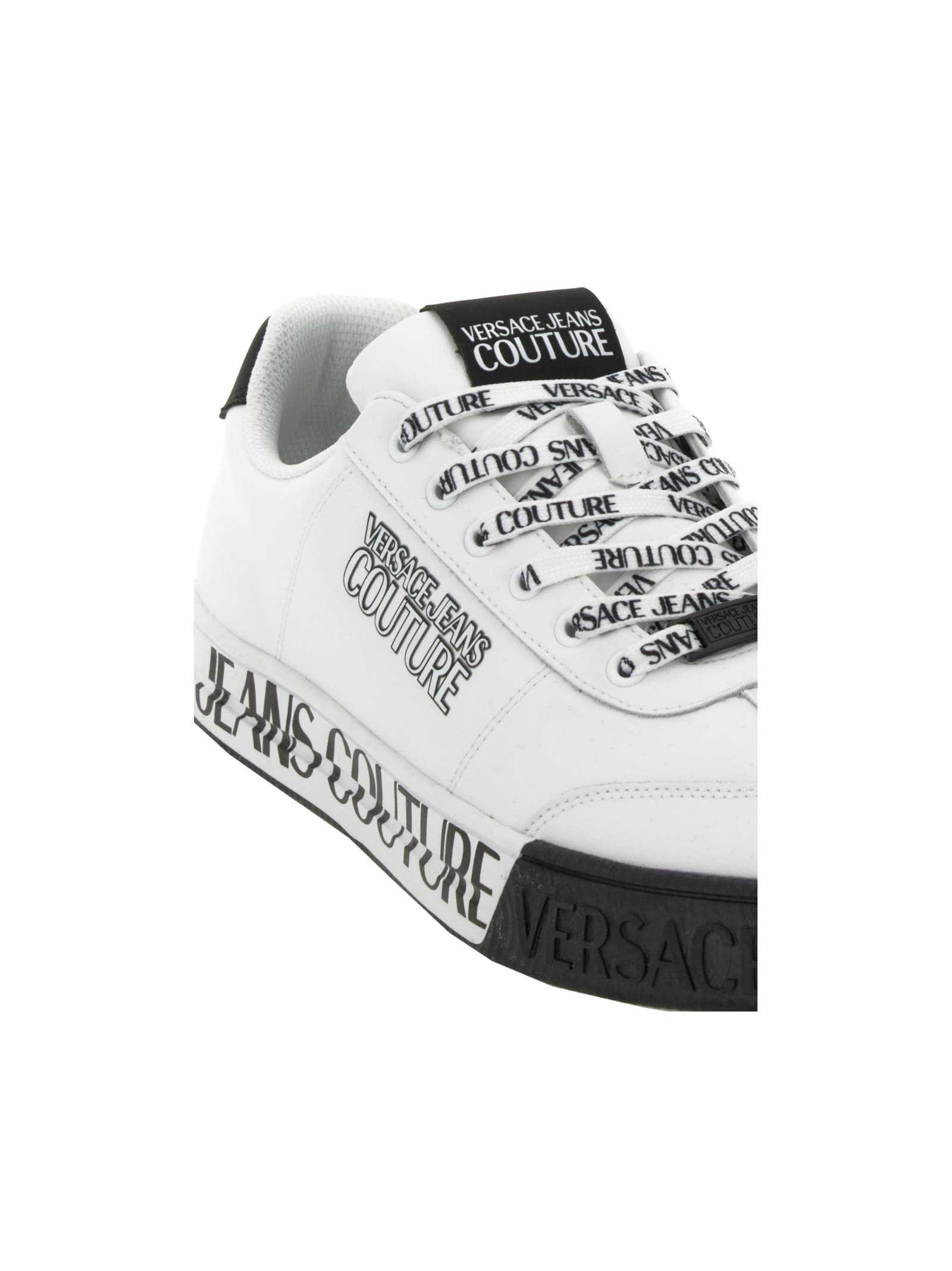 Shop Versace Jeans Couture Shoes In White