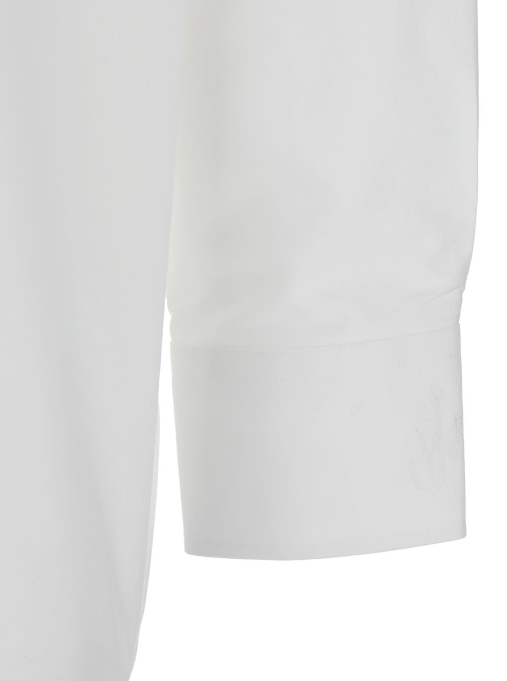 Jw Anderson White Shirt With Classic Collar In White