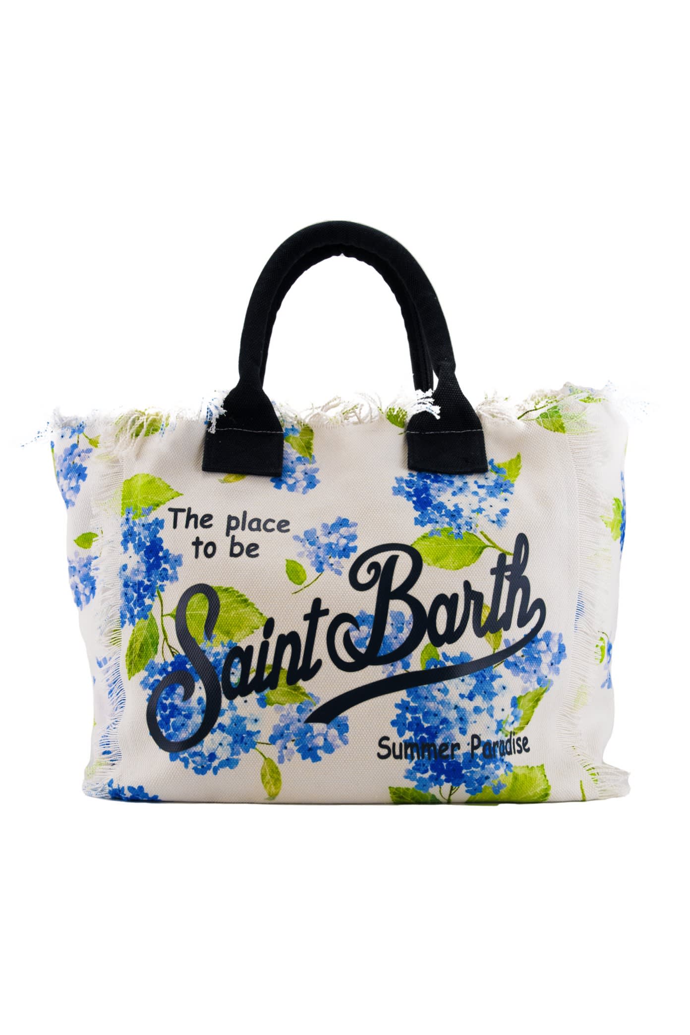 Shop Mc2 Saint Barth Vanity Orthensia Bag In Canvas