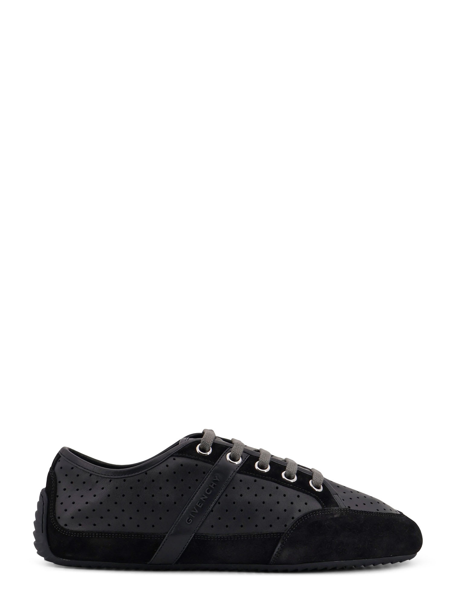 Baskets Low-top Leather And Suede Sneakers