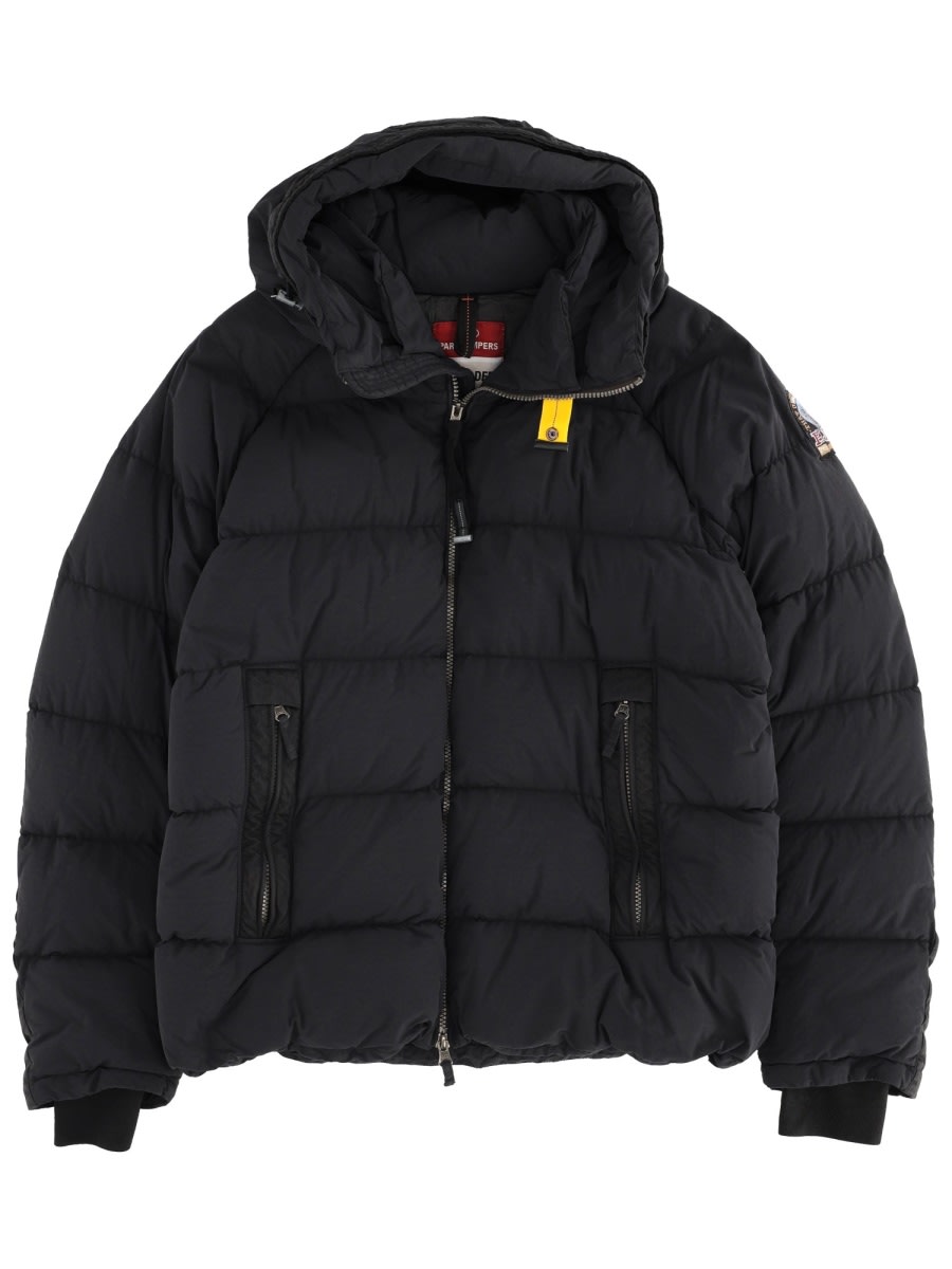 Parajumpers Down Jacket Norton In Black