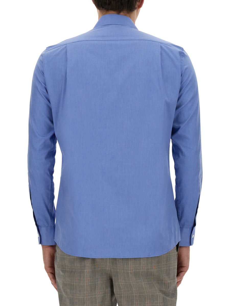 Shop Vivienne Westwood Shirt Krall In Azure
