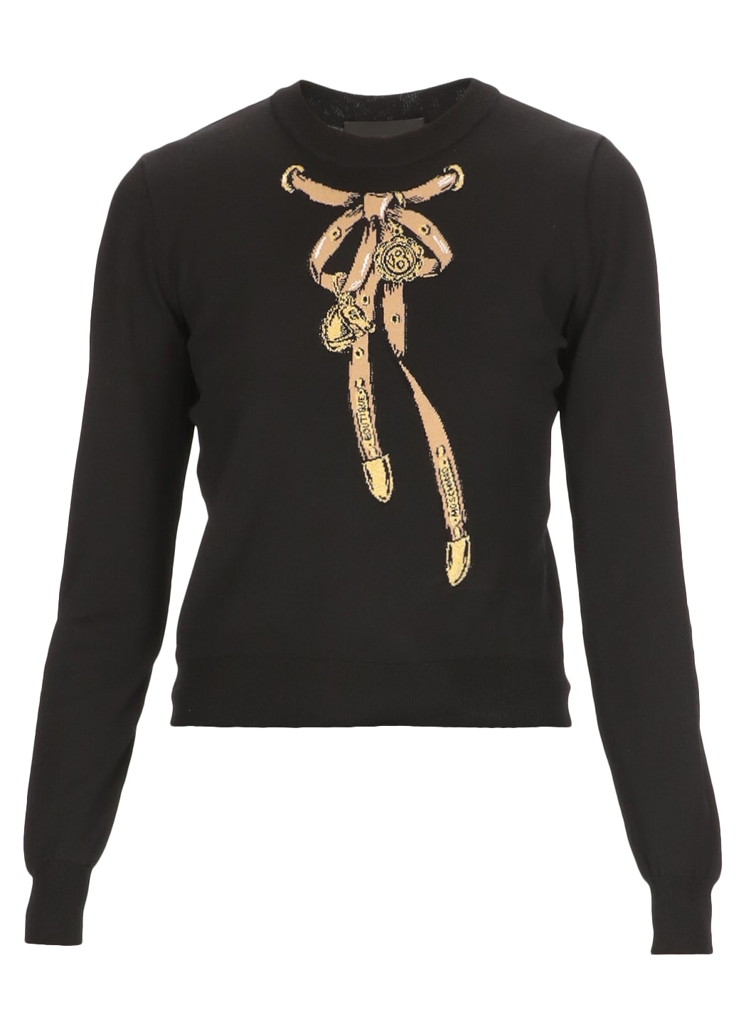 Boutique Moschino Bridle Bow Sweater