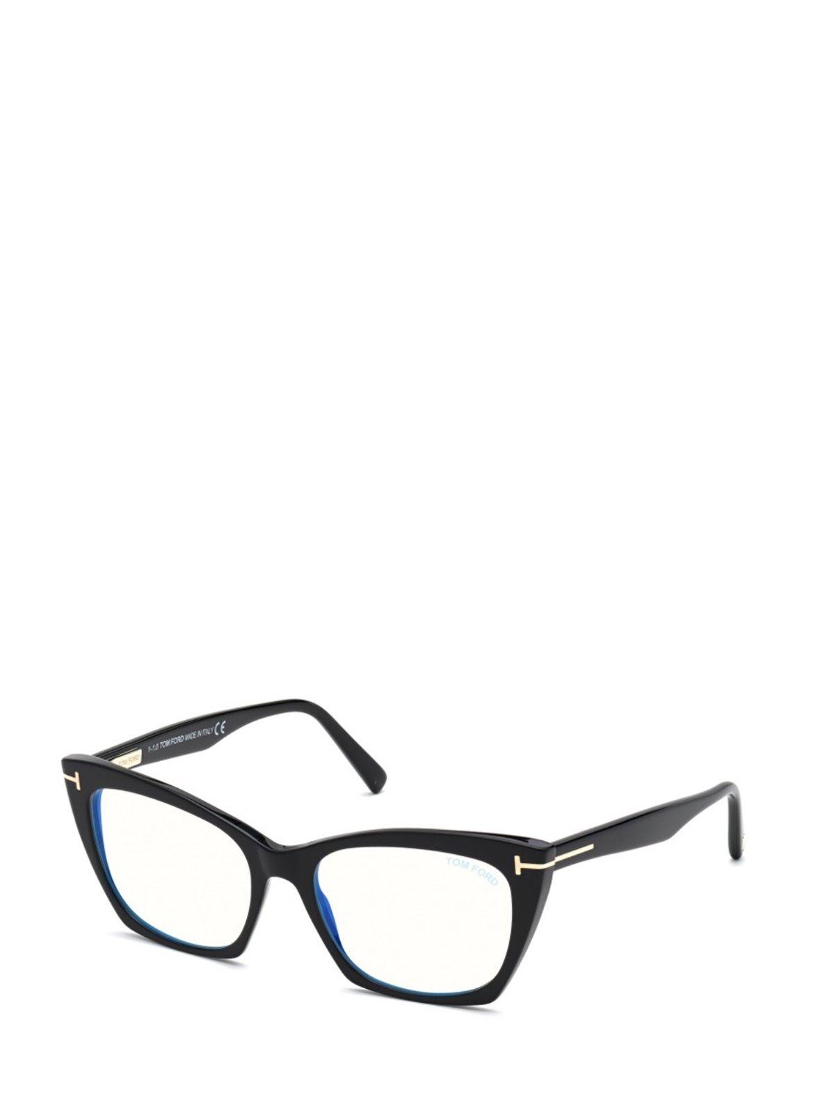 Shop Tom Ford Cat-eye Glasses In 001