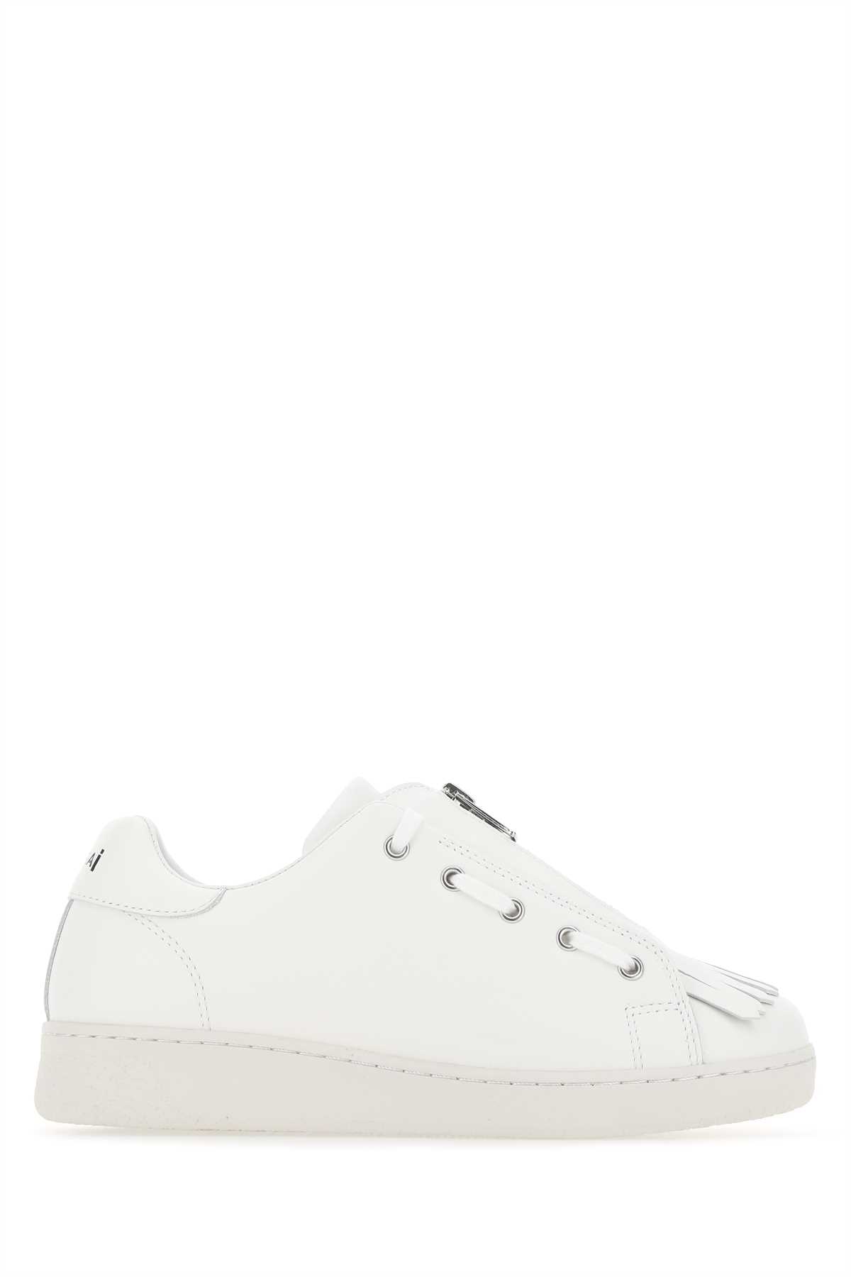 White Leather Julietta Sneakers
