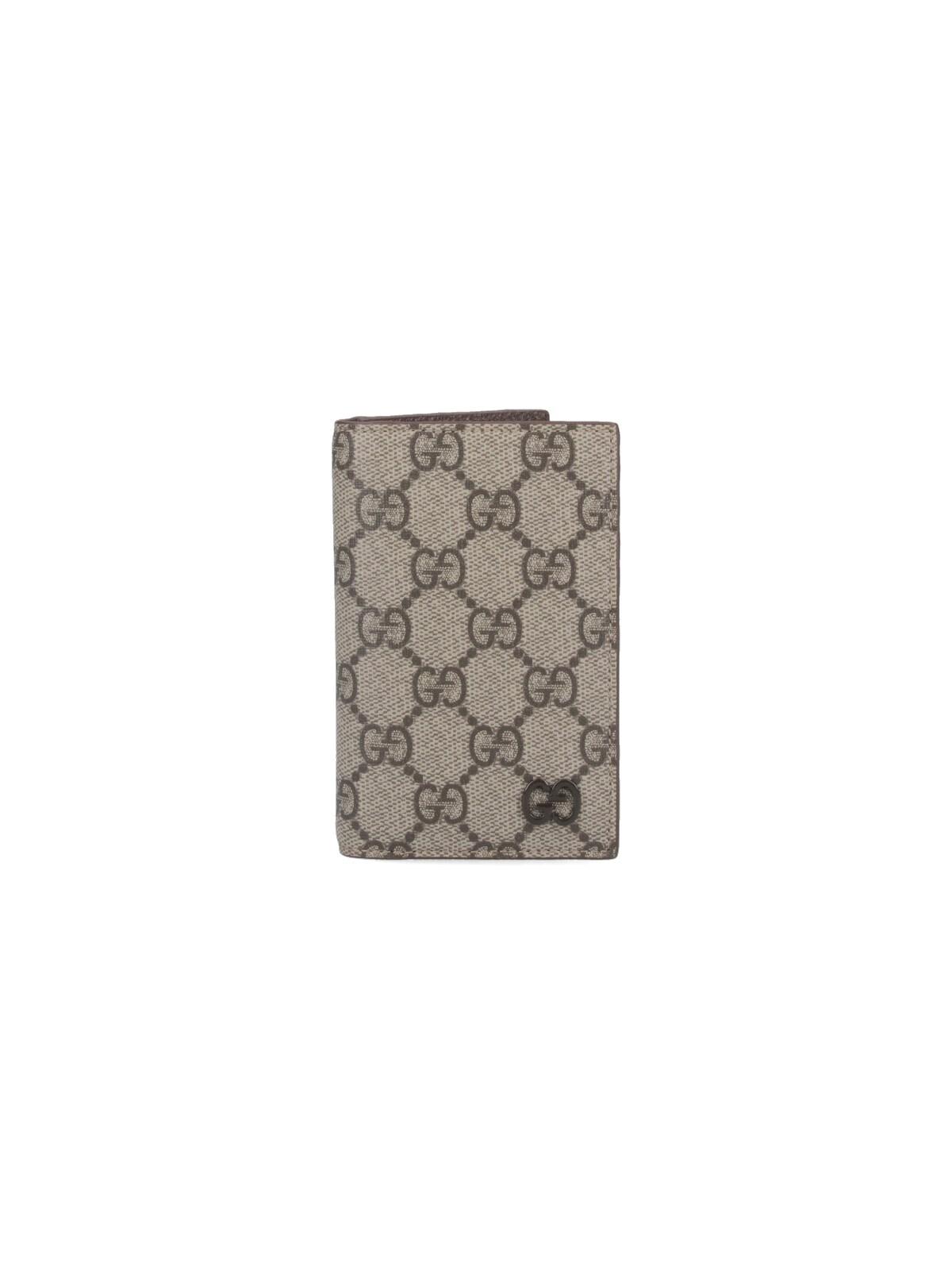 Gucci Gg Long Bi-fold Card Holder In Neutral
