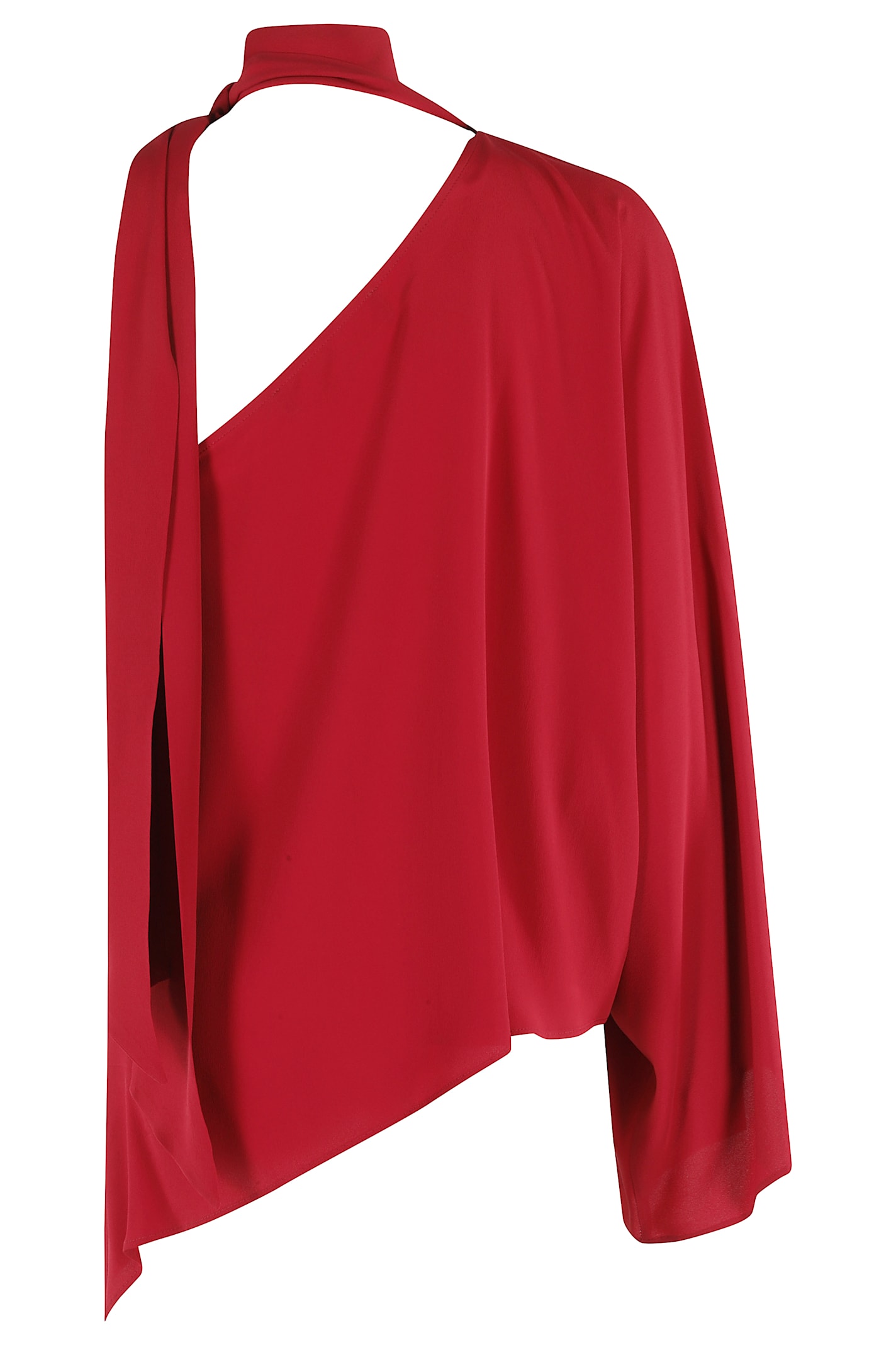 FEDERICA TOSI MONOSPALLA CREPE DE CHINE