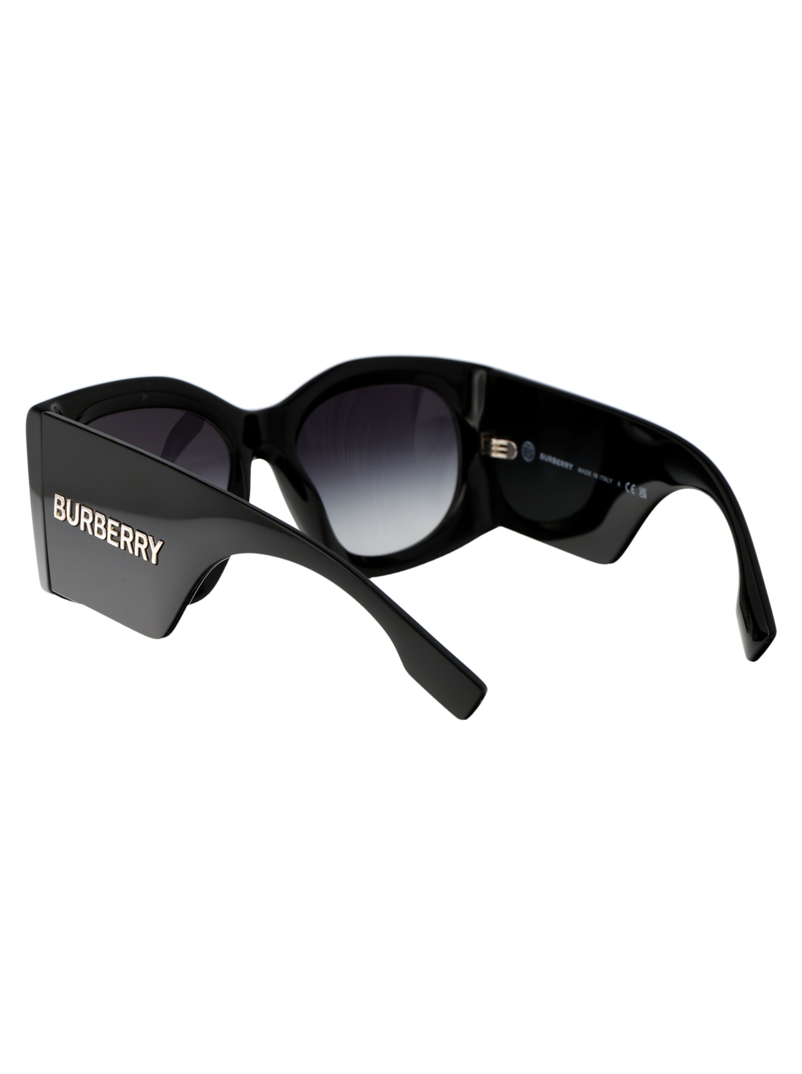 Burberry Eyewear Madeline Geometric-frame Sunglasses In Black