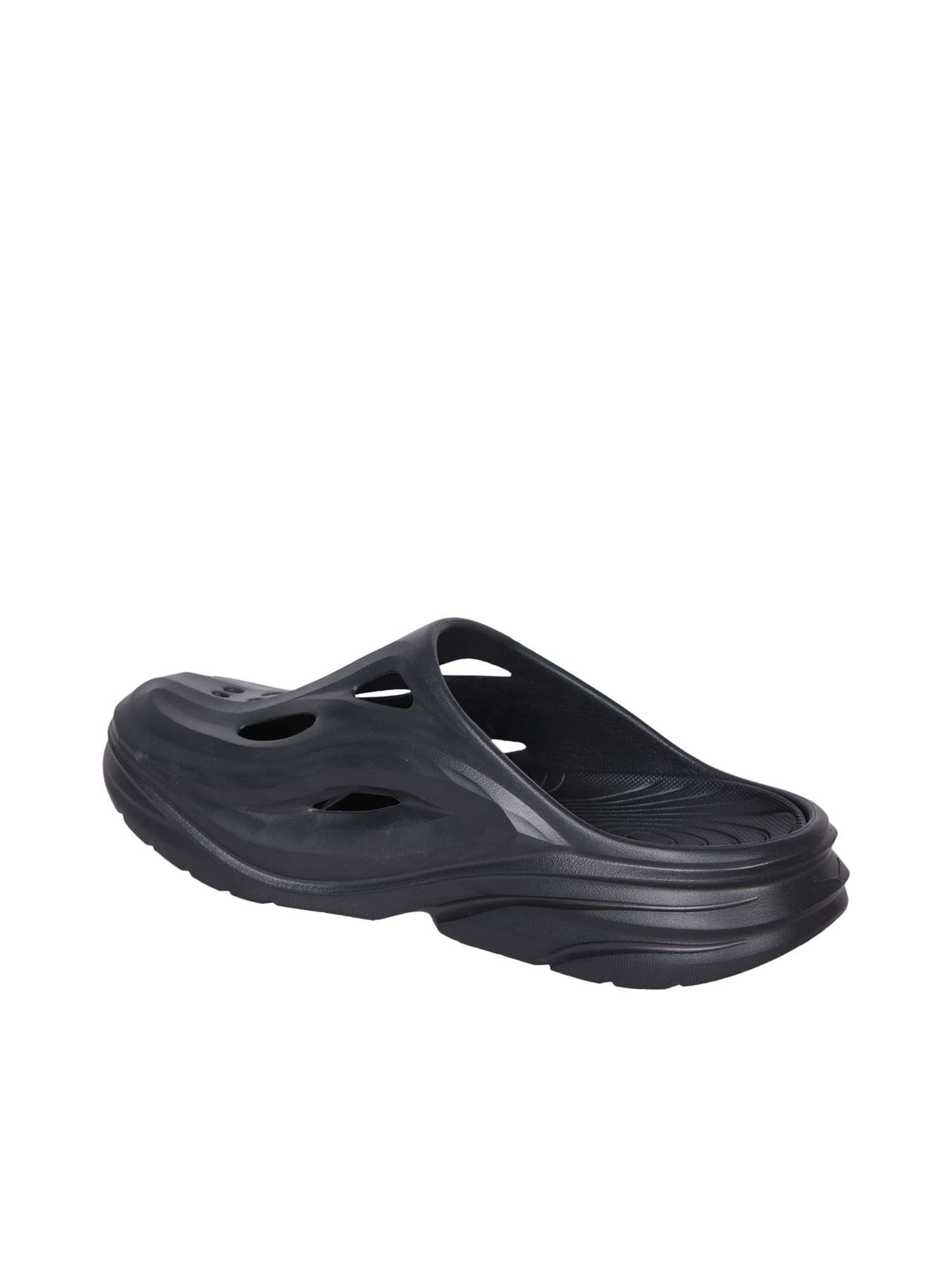 Shop Hoka Ora Recovery Sandals Black
