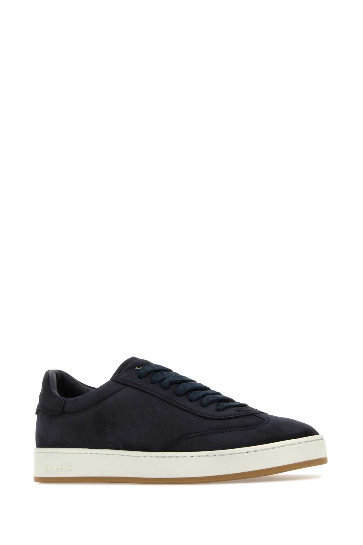 Shop Church's Midnight Blue Suede Sneakers In Navy