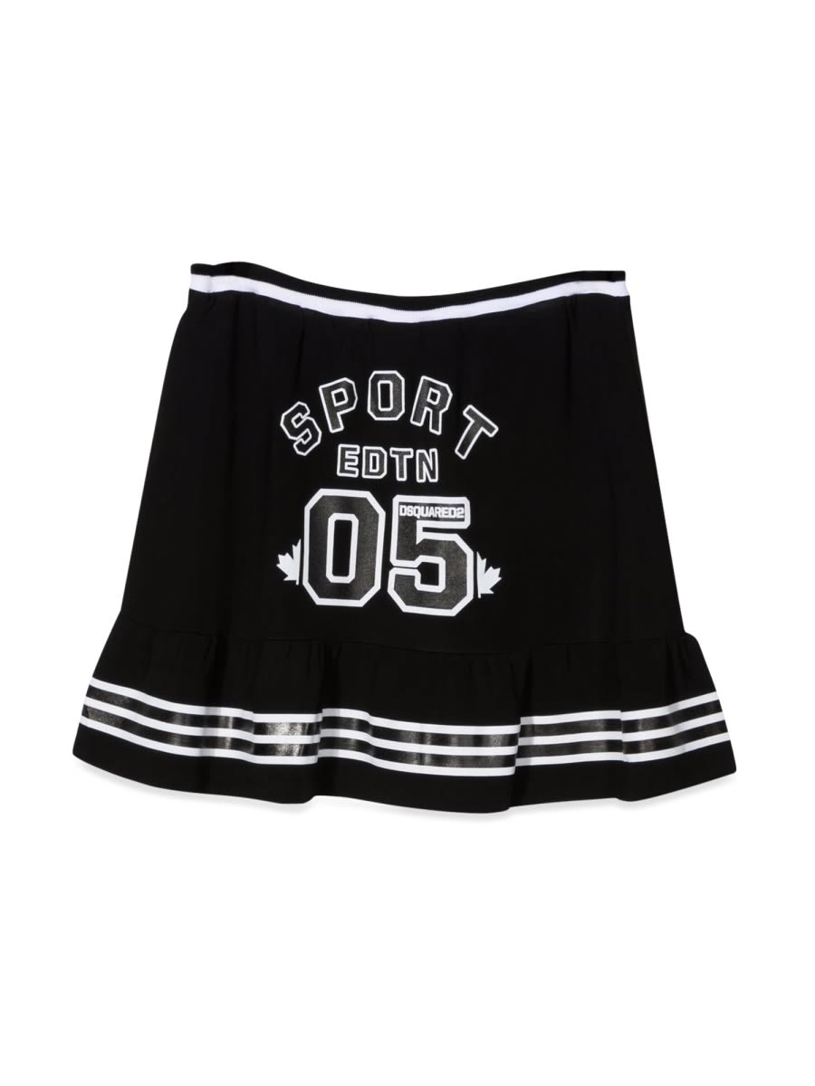 Shop Dsquared2 Skirt In Black