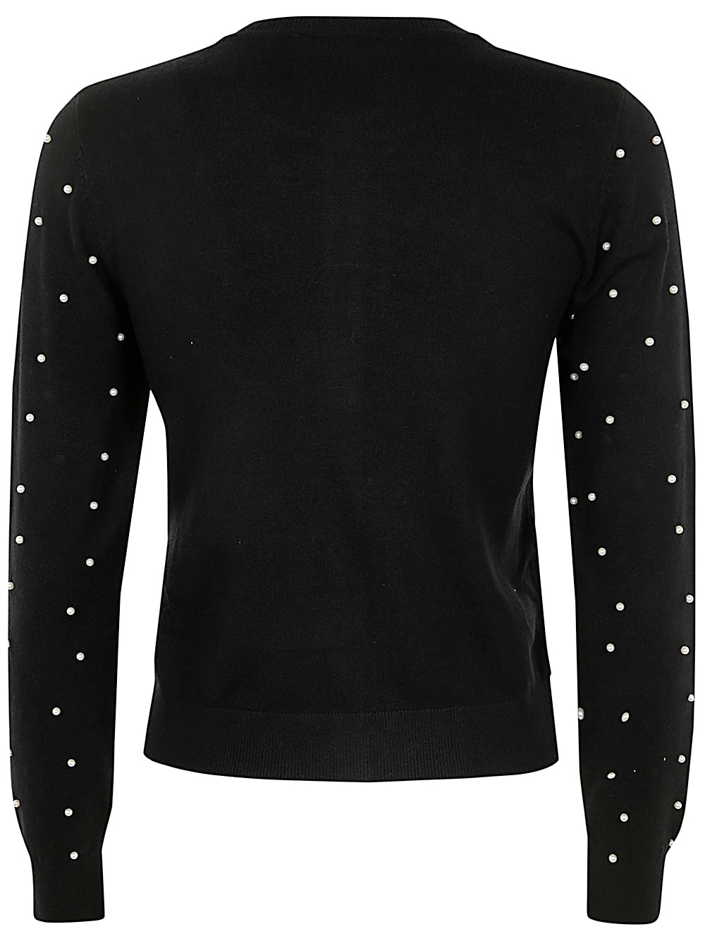 Shop Seventy Sweater With Pearls In Black