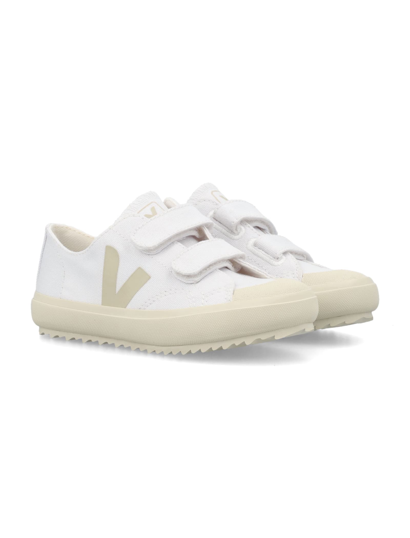 Shop Veja Small Ollie Sneakers In White