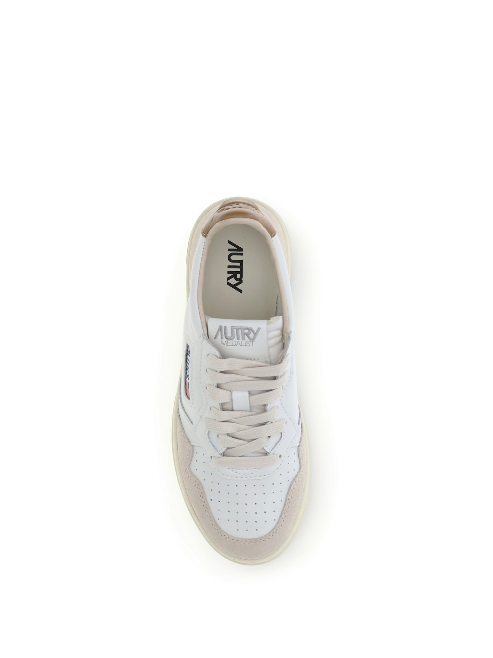 Autry Medalist Low Sneakers In White