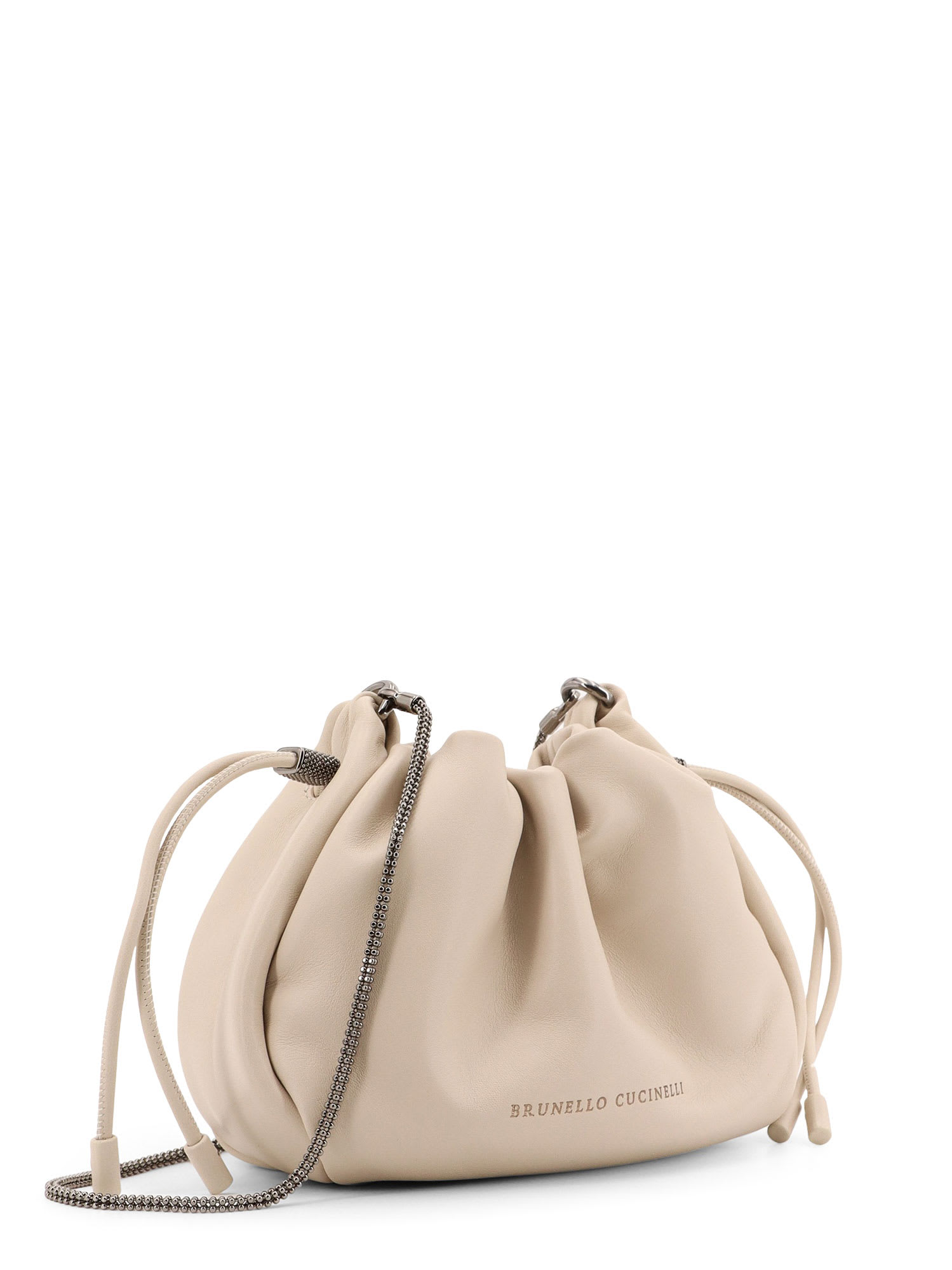 BRUNELLO CUCINELLI BUCKET MELLOW SHOULDER BAG