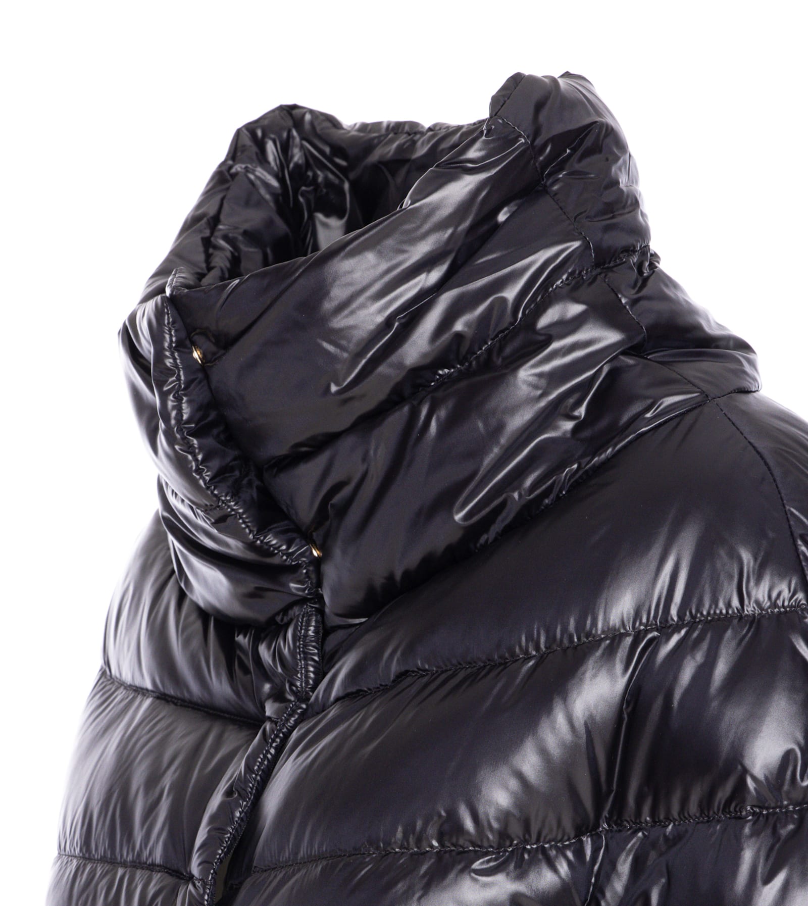 Herno Aminta Ultralight Down Jacket In Black
