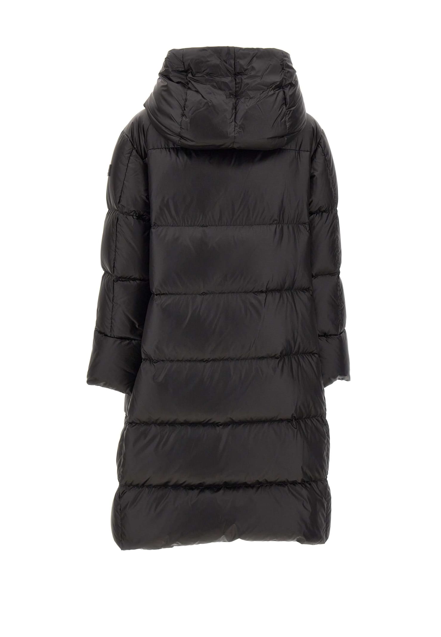 Shop Peuterey Selectric Down Jacket In Black