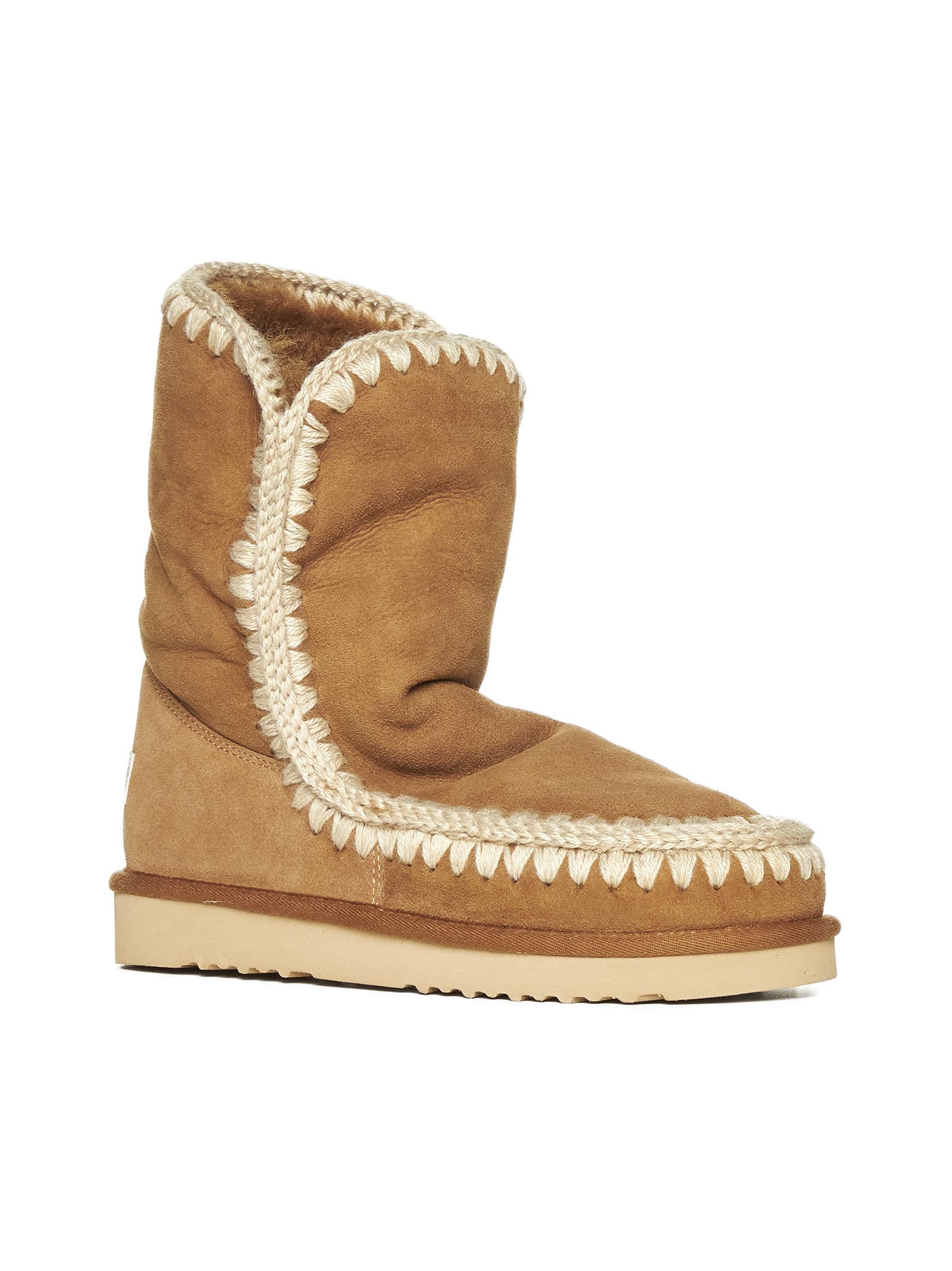 Shop Mou Boots In Brandy