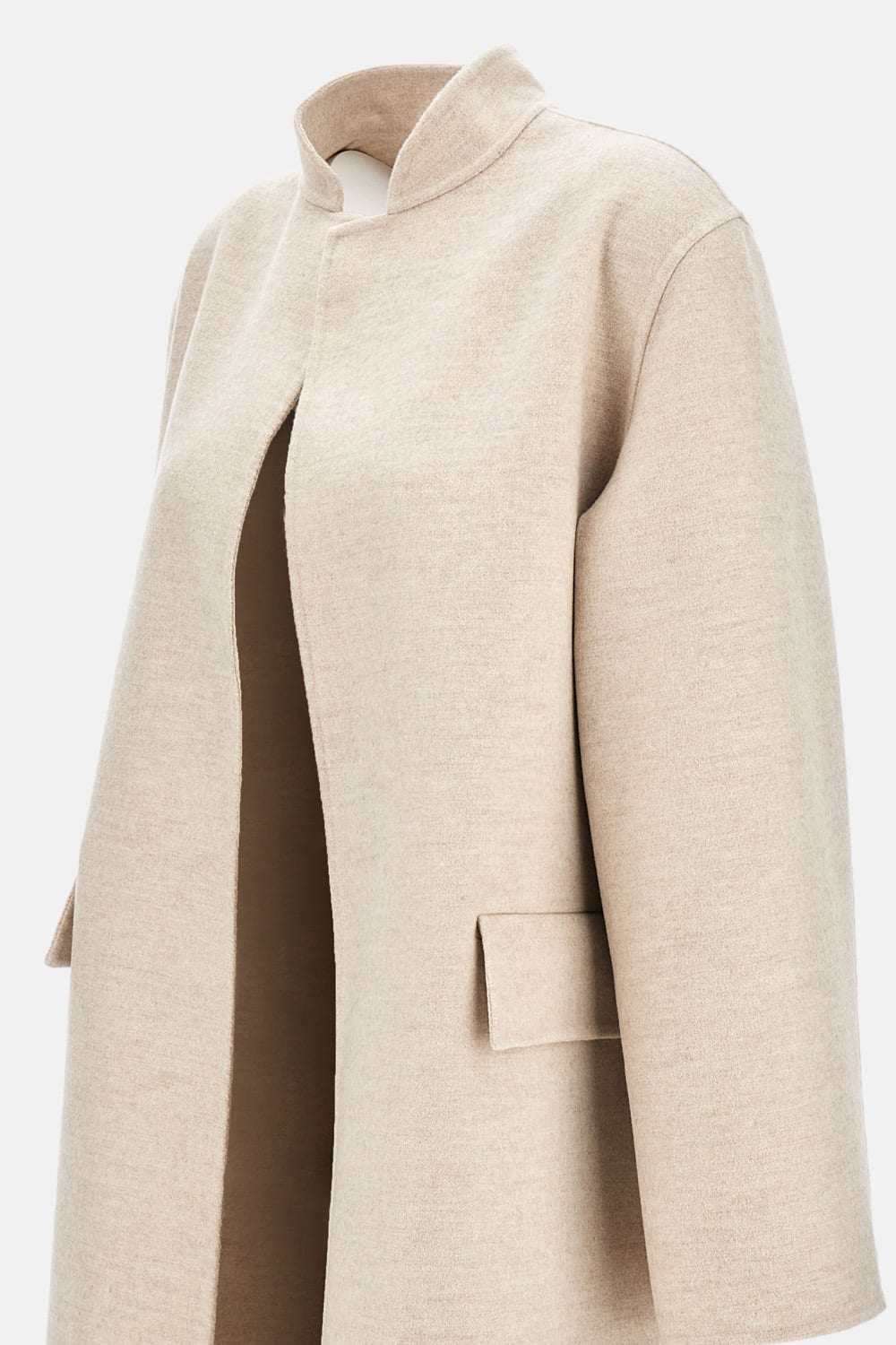 Dušan Cashmere Coat In Neutral