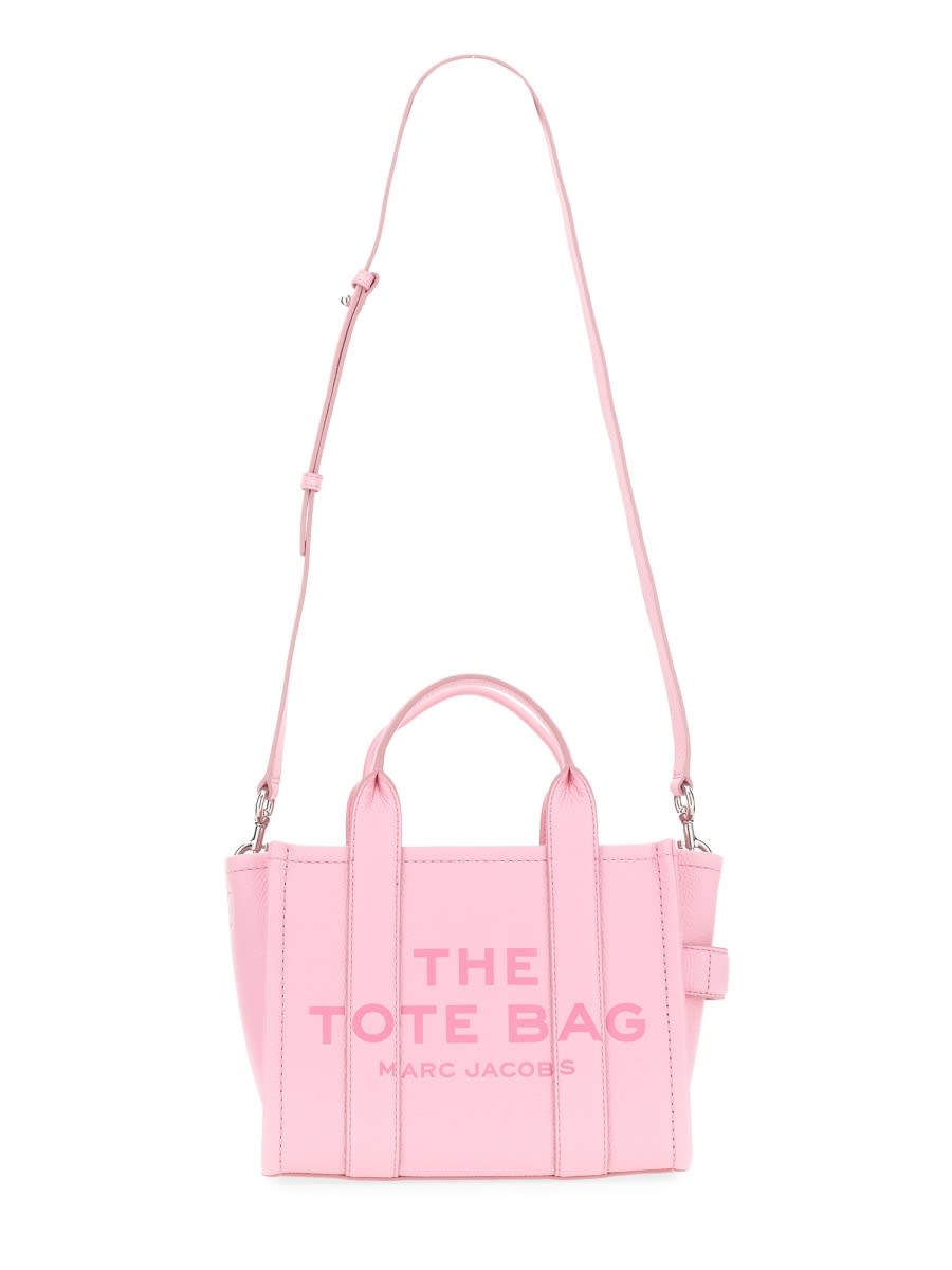 Shop Marc Jacobs The Tote Bag Small In Pink