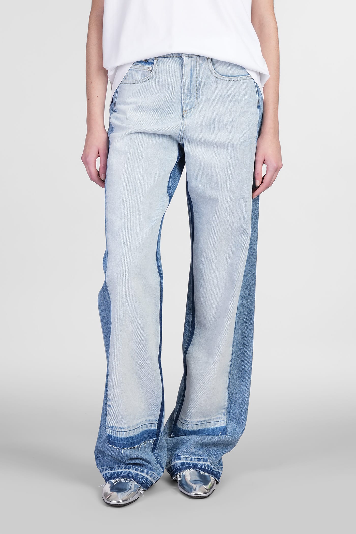 Jeans In Blue Cotton