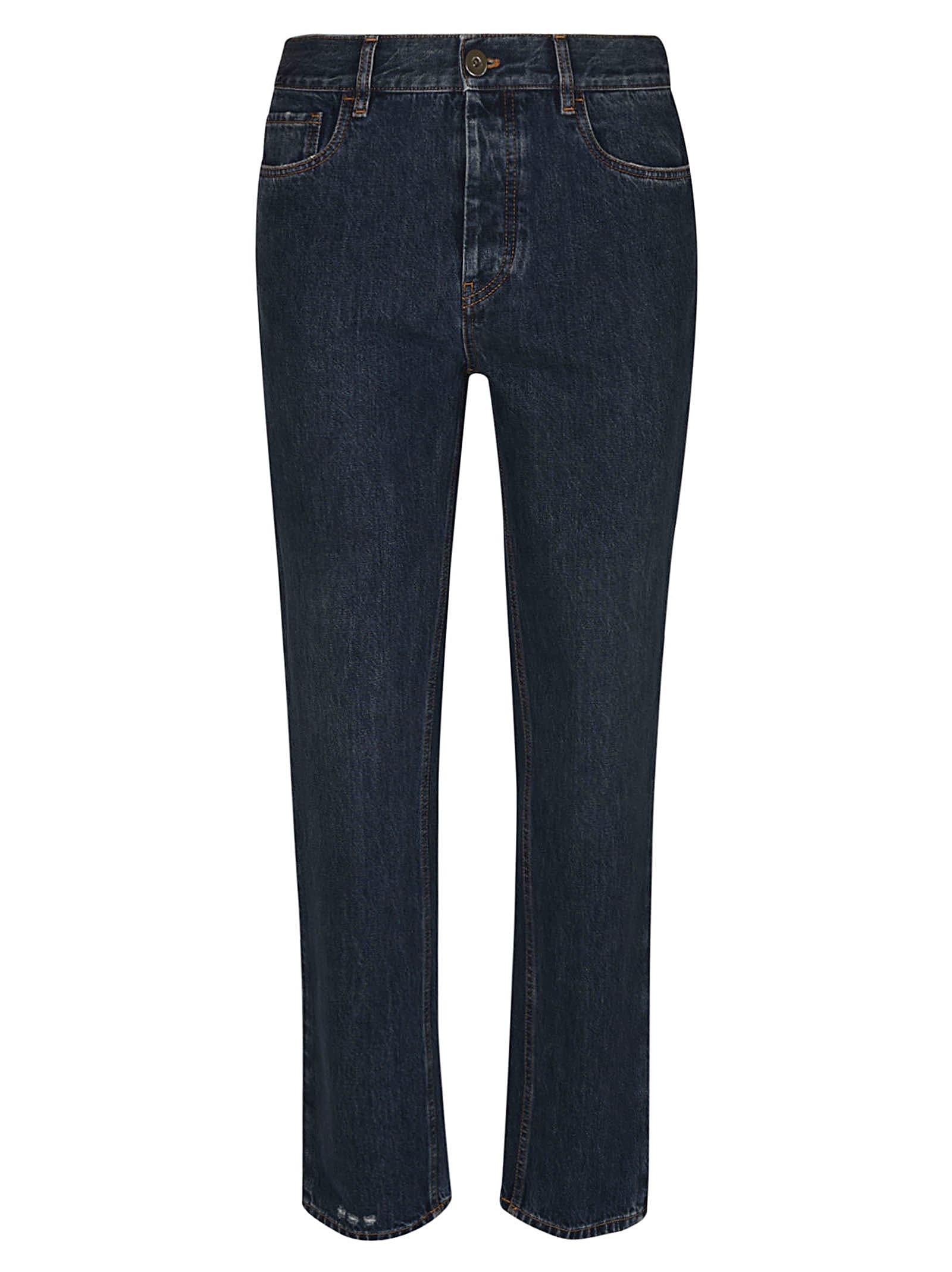 Prada Regular 5 Pockets Denim Jeans