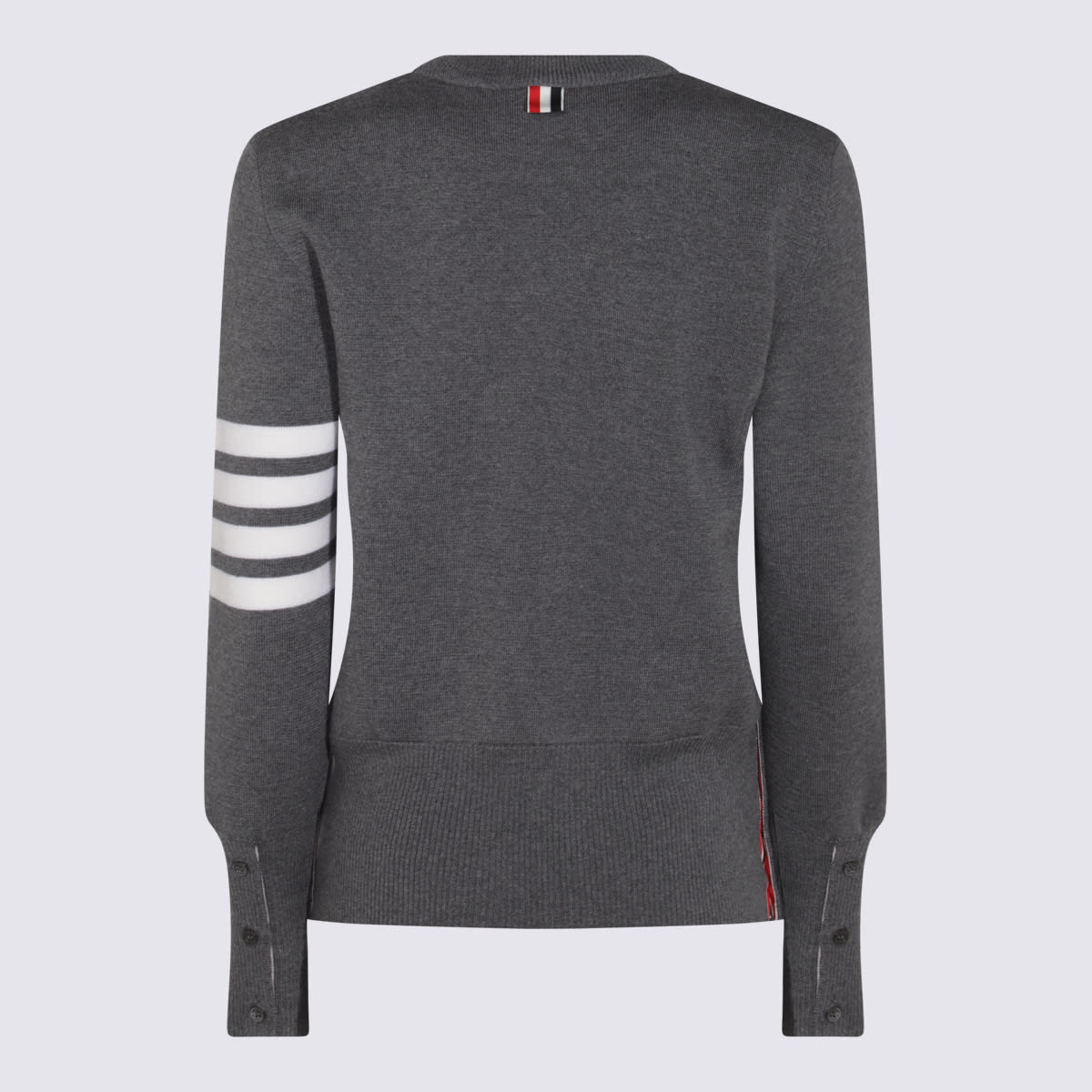 Dark Grey Wool Knitwear