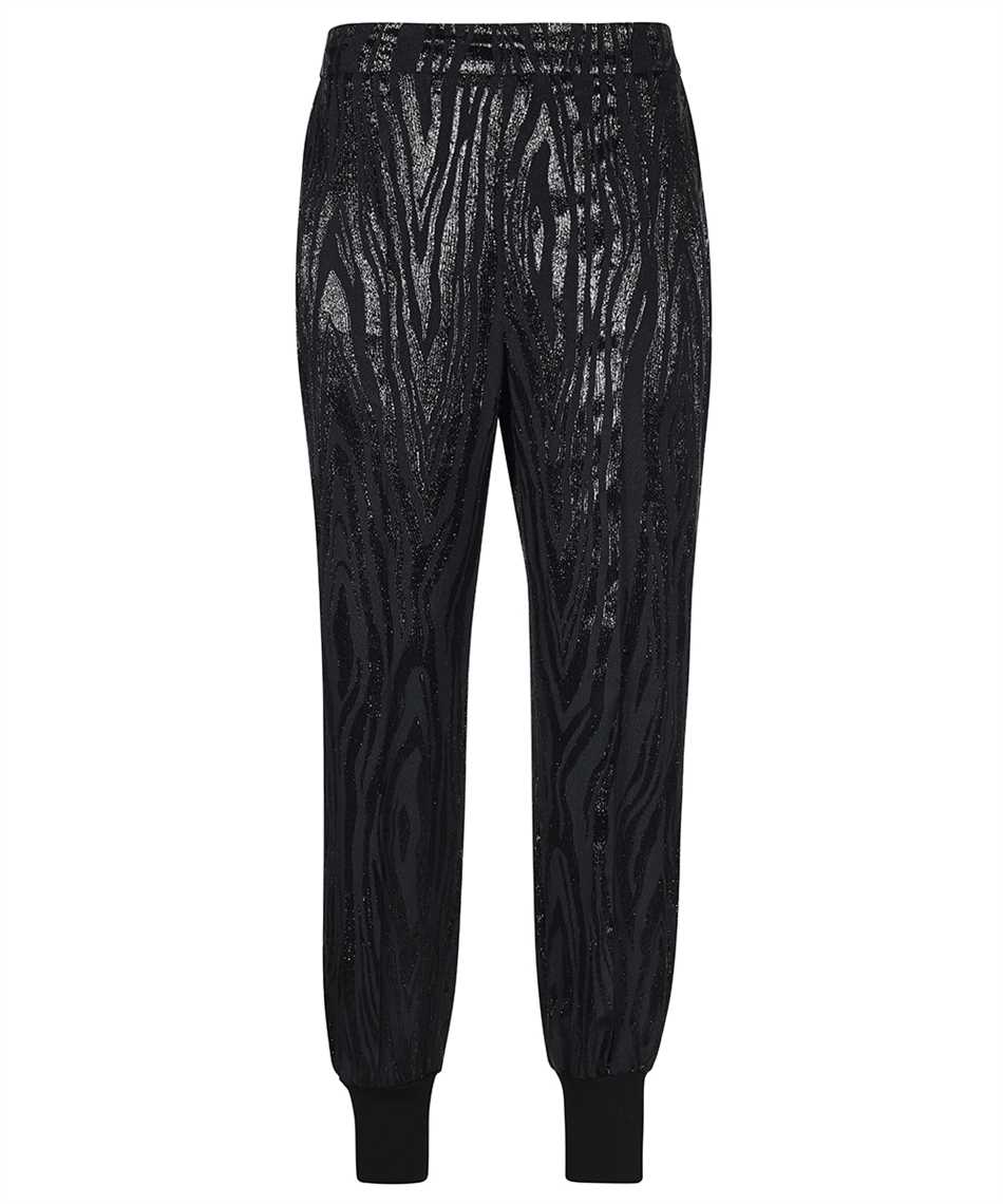 Shop Stella Mccartney Lurex Joggers In Black