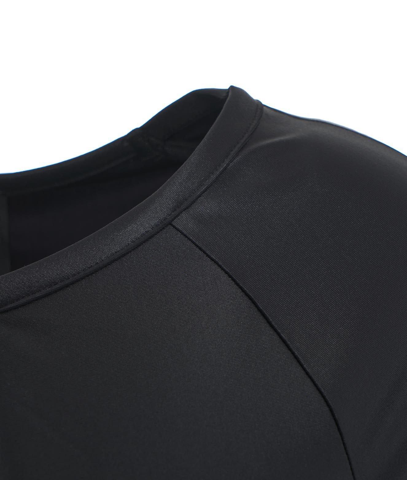 Versace Jeans Couture Cut-out Detailed Jersey Cropped Top In Nero