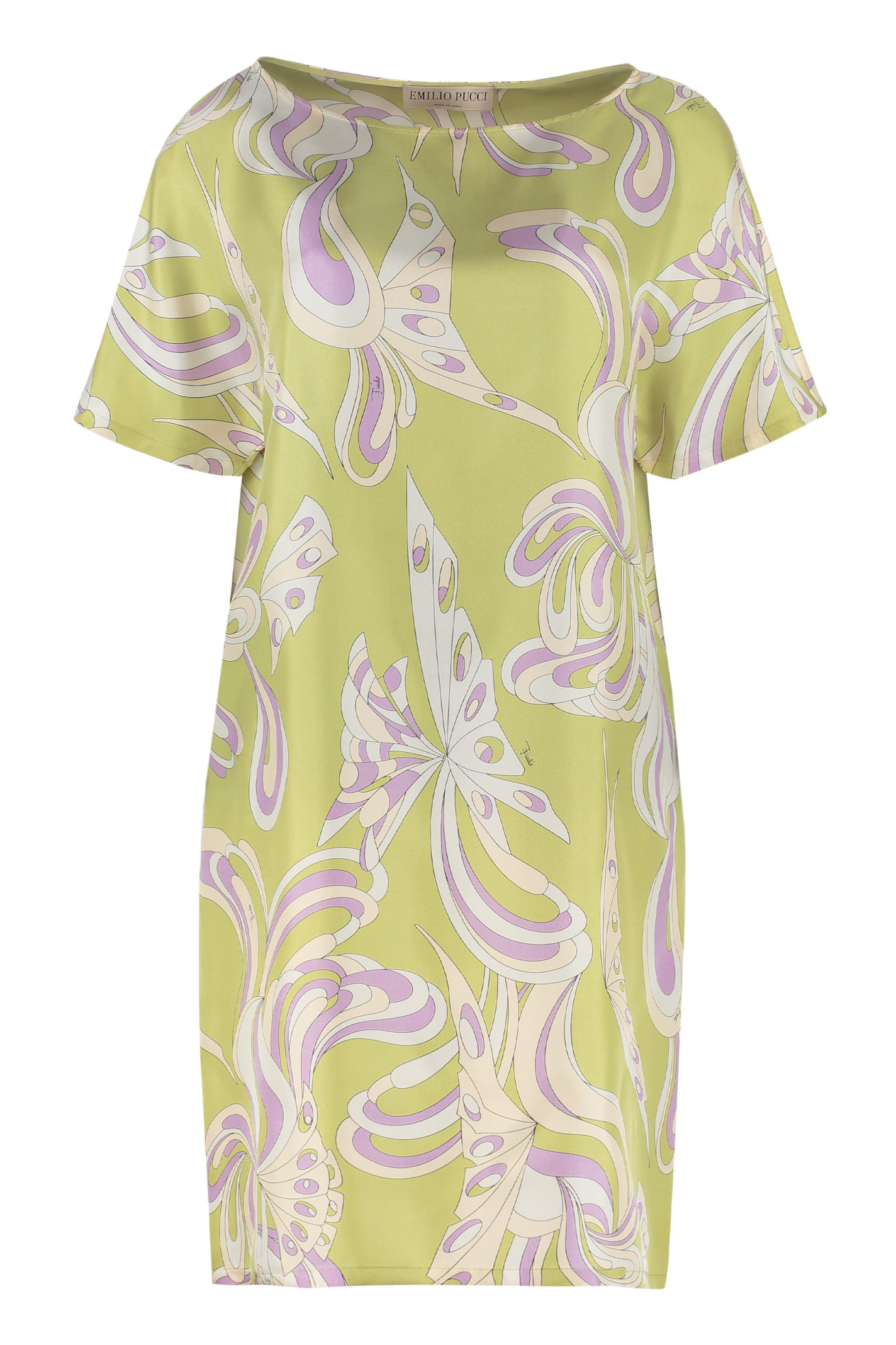 Emilio Pucci Printed Silk Dress