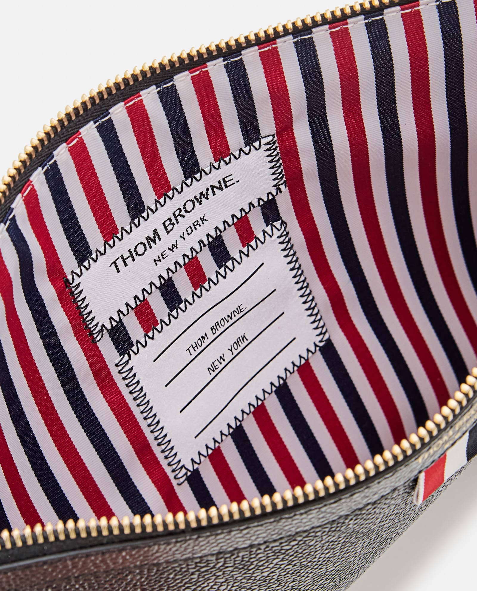 Shop Thom Browne Small Document Holder In Black