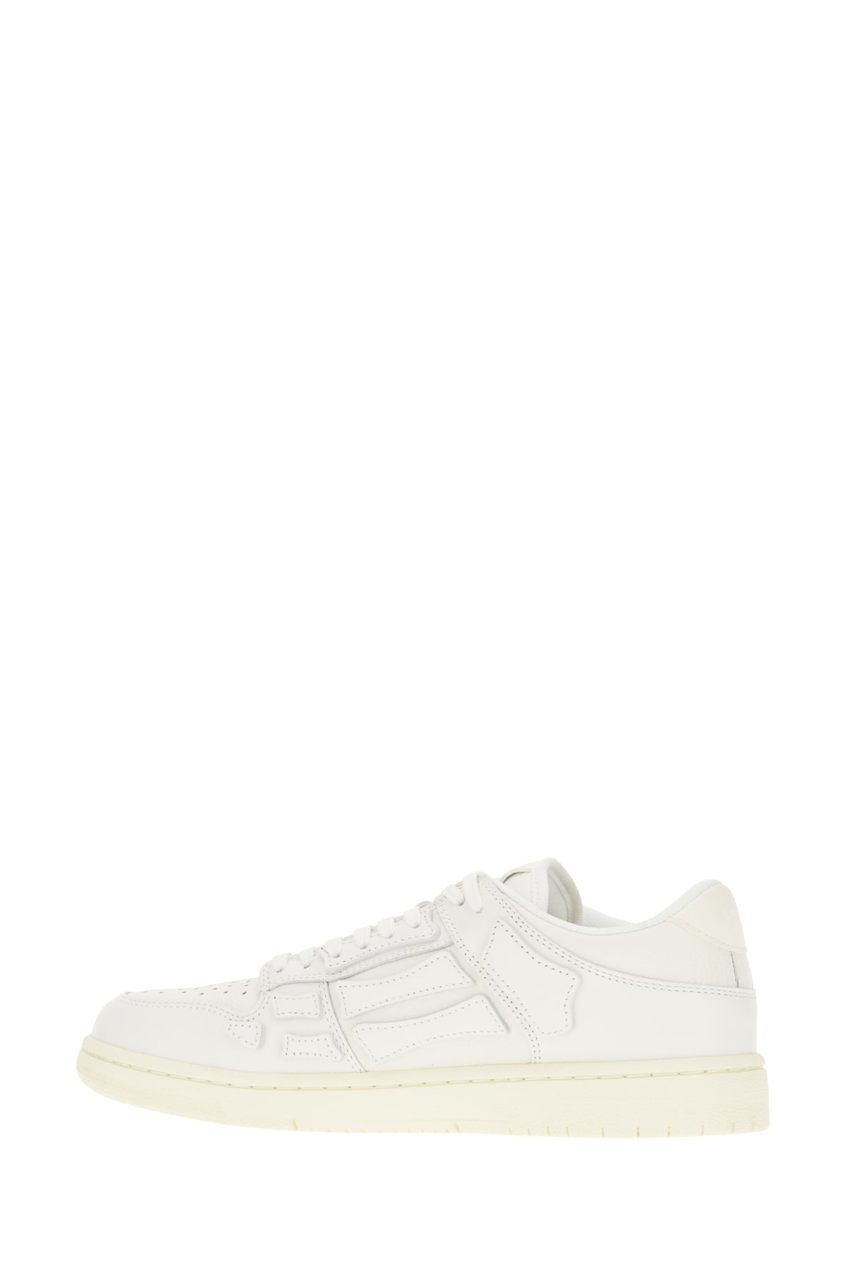 Amiri Leather Low-top Sneakers Padded Ankle In White
