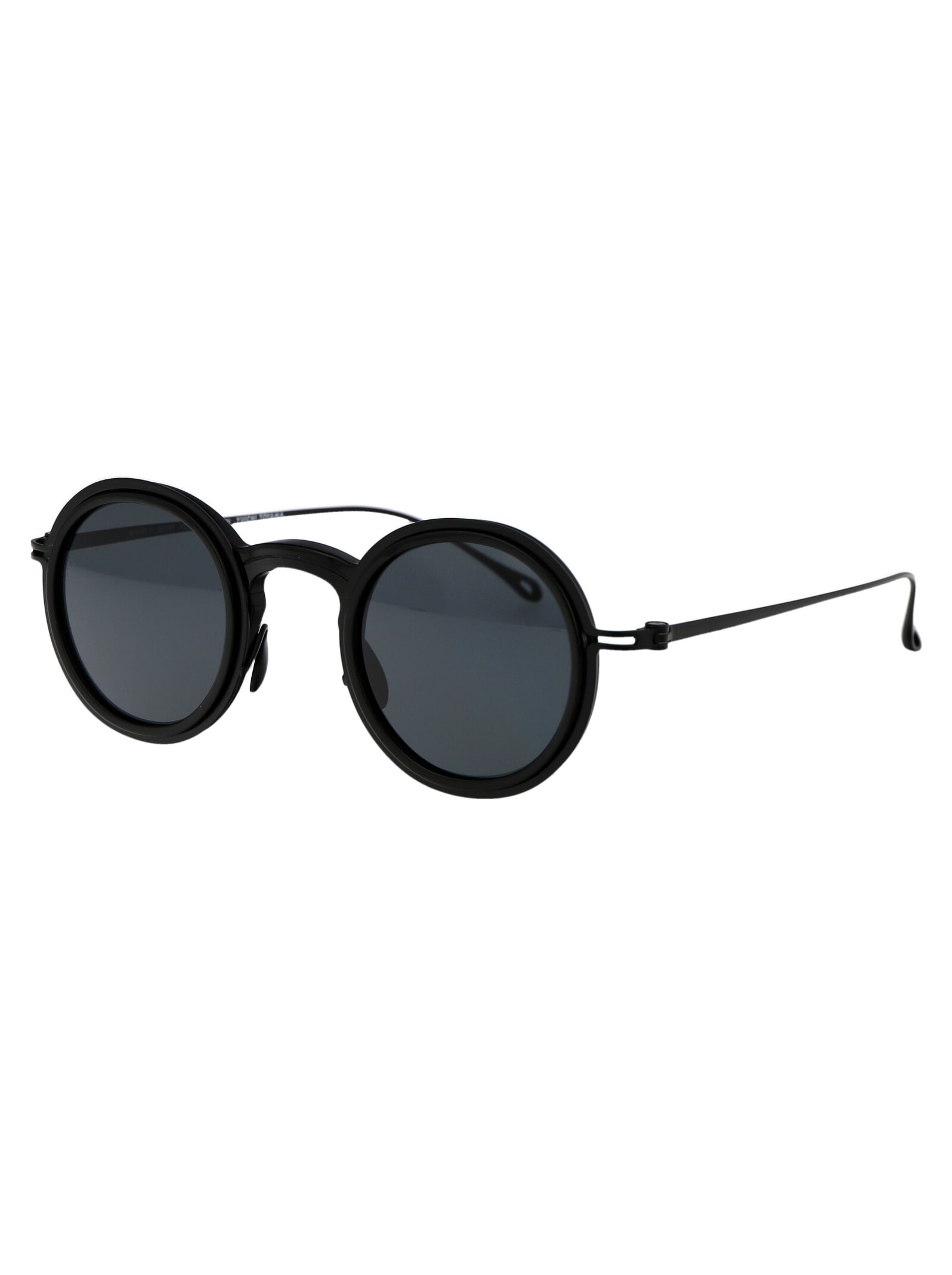 Shop Giorgio Armani 0ar6148t Sunglasses In 327787 Shiny Black