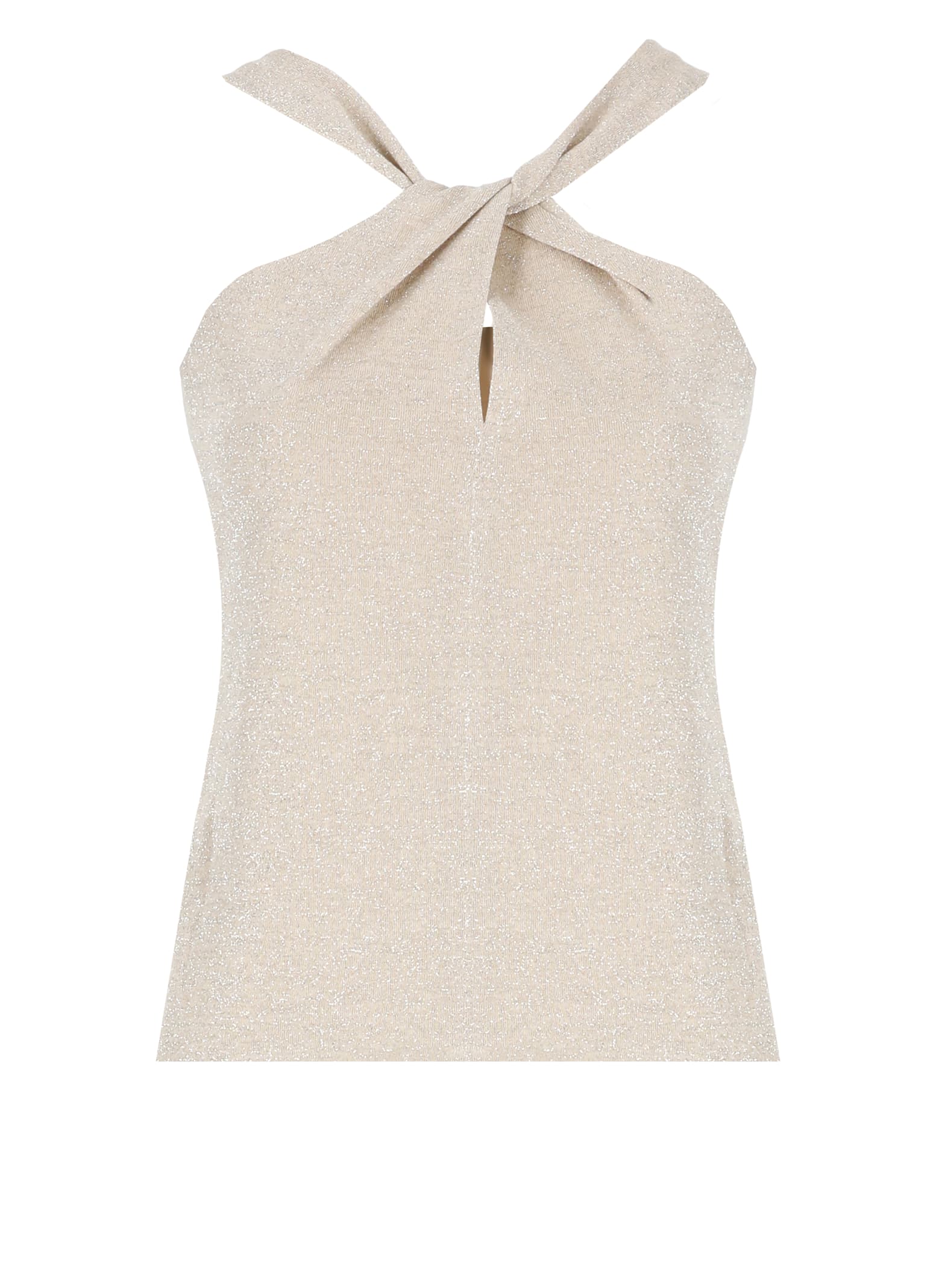 D. Exterior Lurex Top