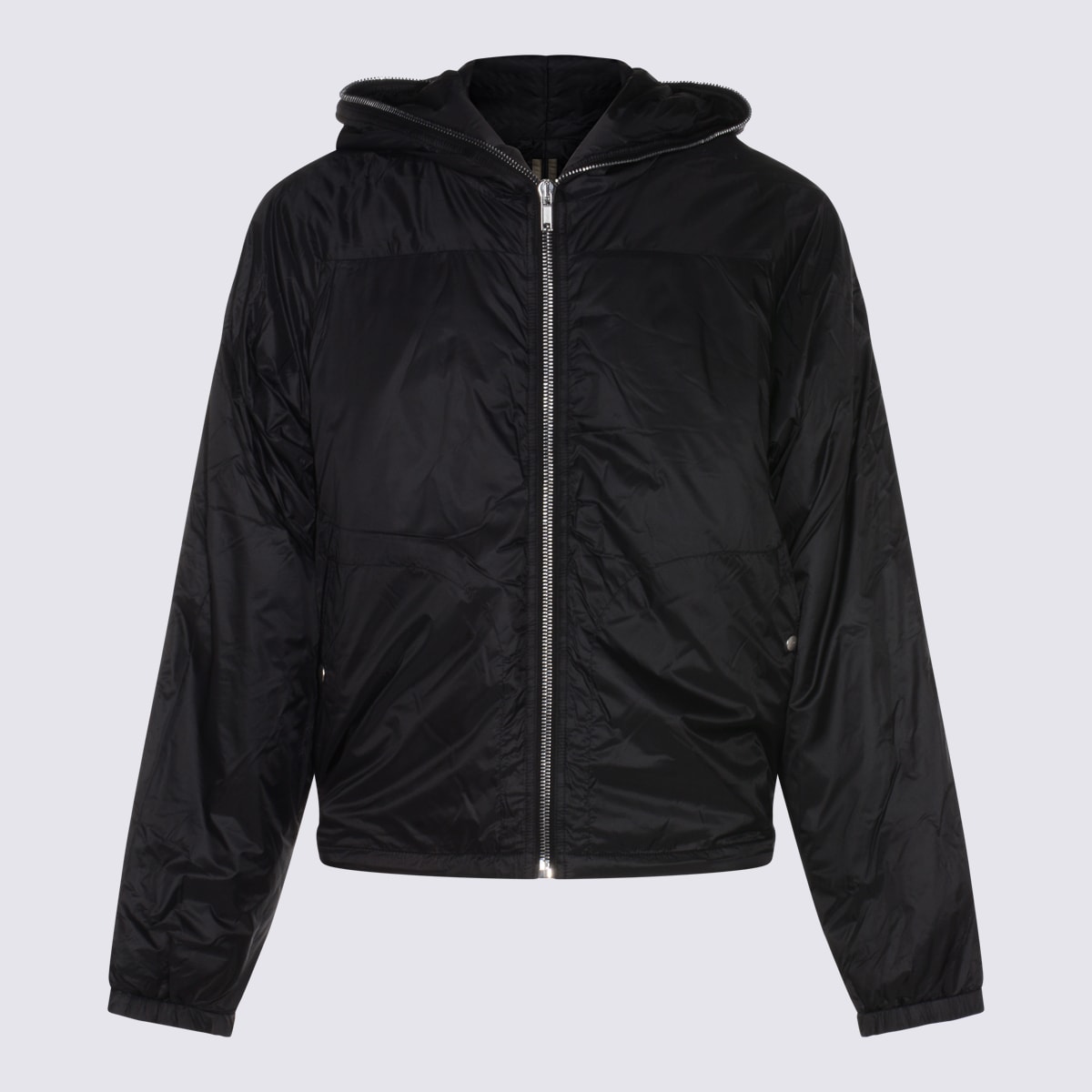 Drkshdw Black Down Jacket In Black