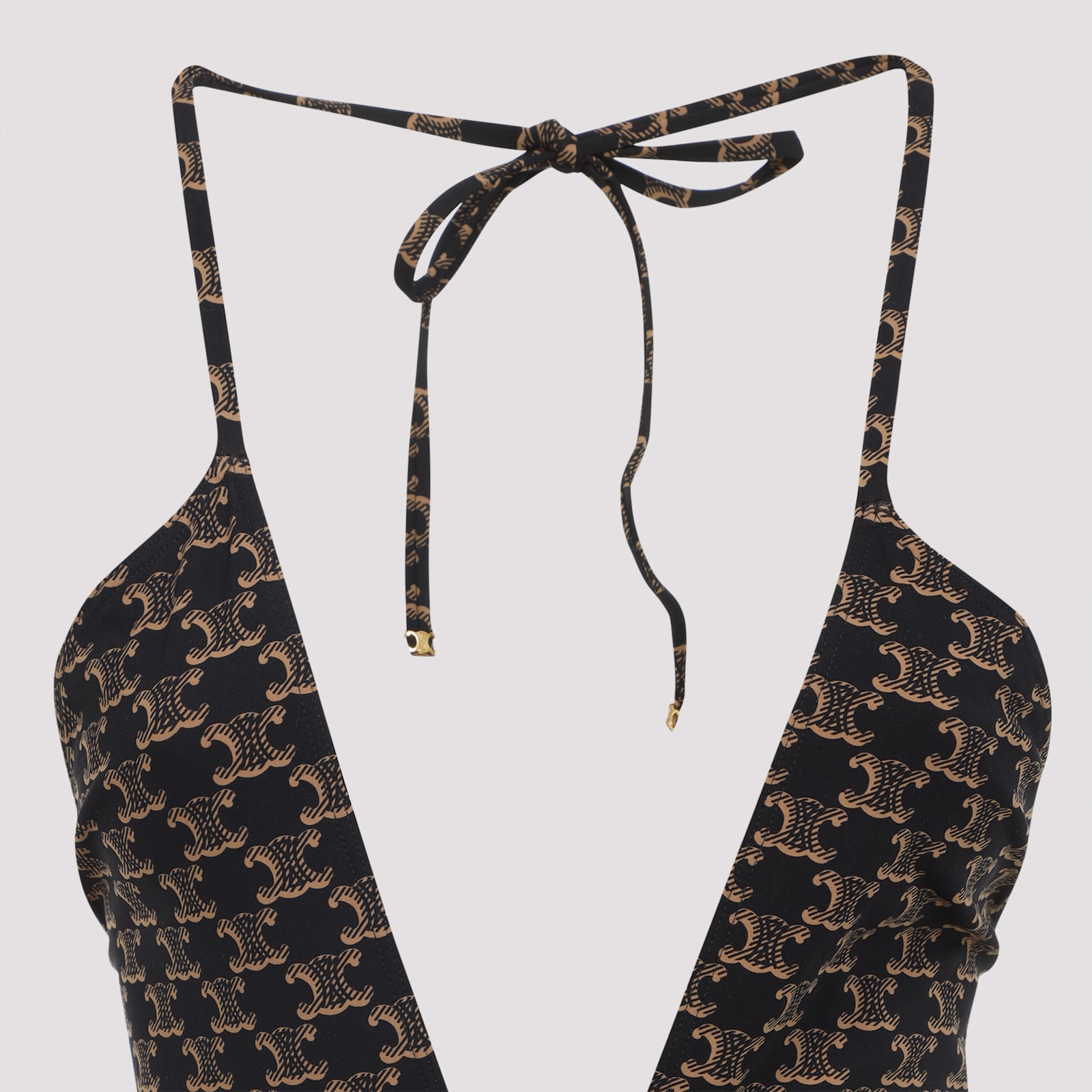 Celine Polyamide One-piece In Brown
