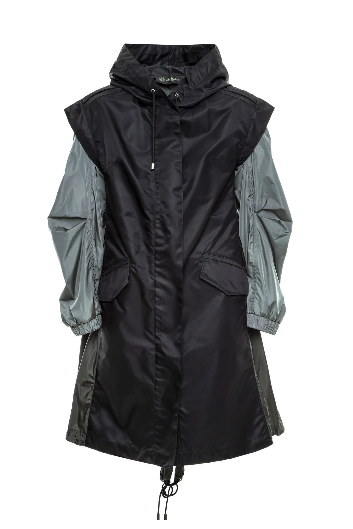 Mr & Mrs Italy Two-ways Rainproof Parka For Woman