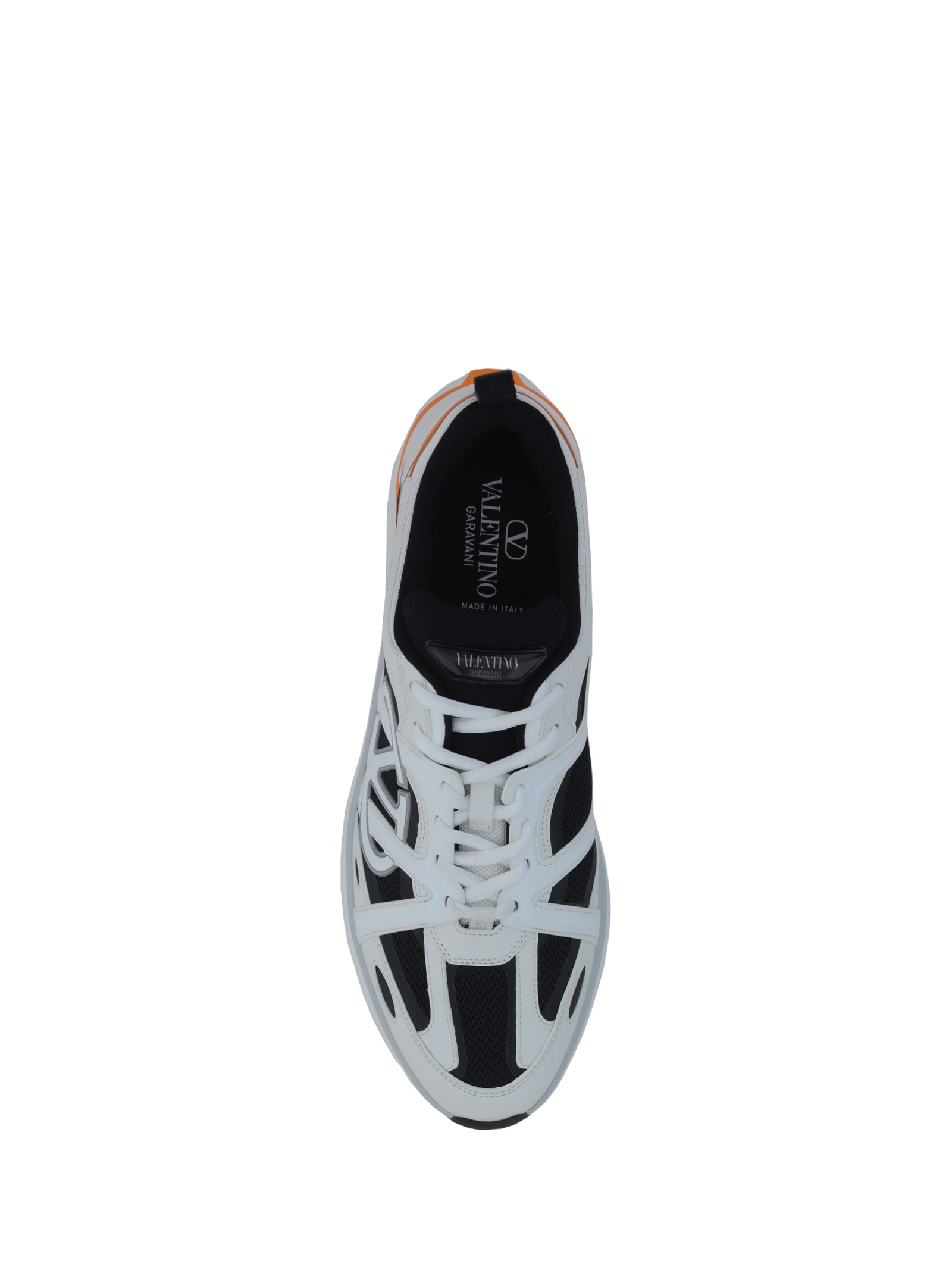 Shop Valentino Vlogo Easyjog Sneakers In Bianco