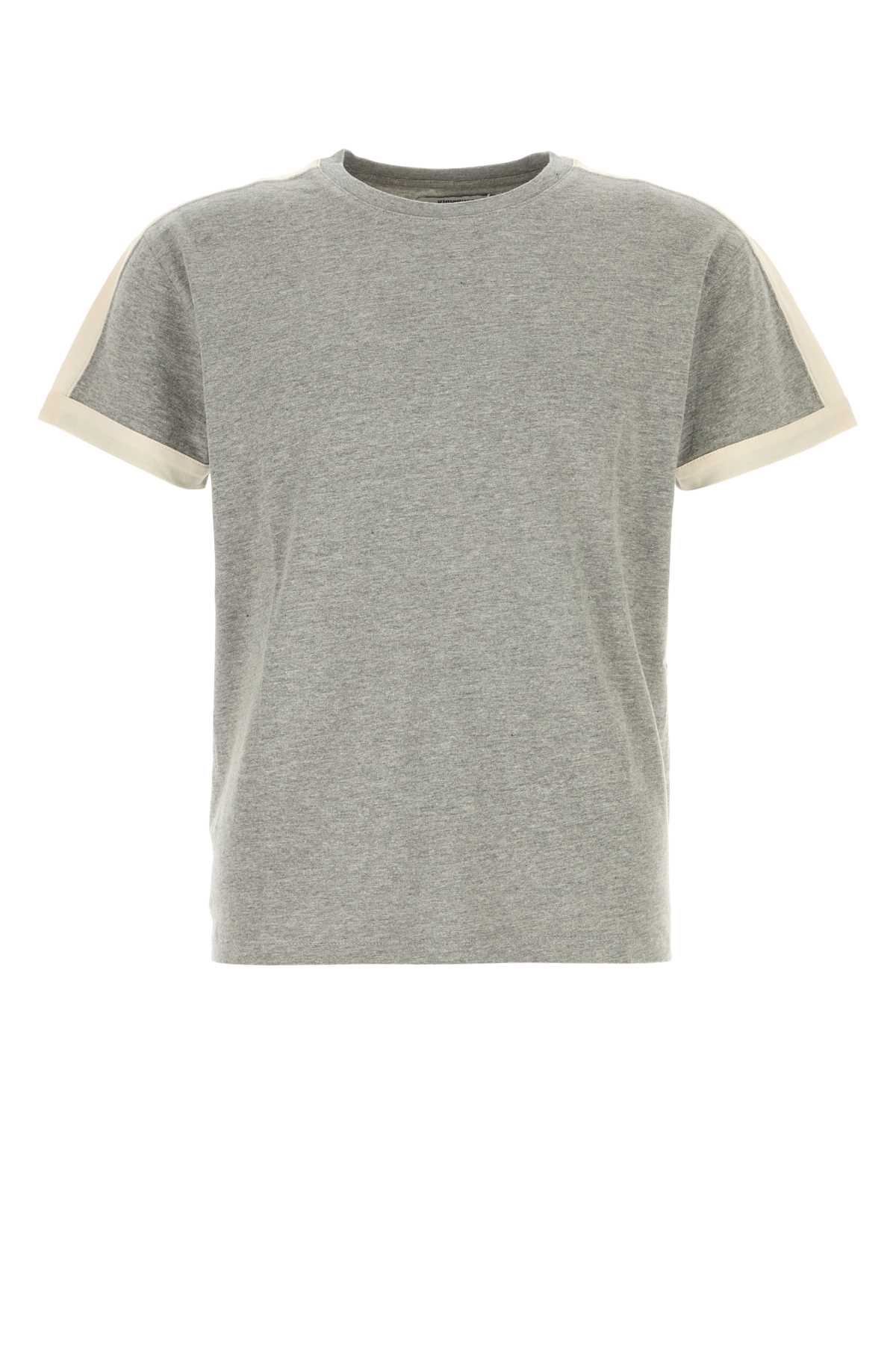 Gimaguas Grey Cotton Diego T-shirt In Gray